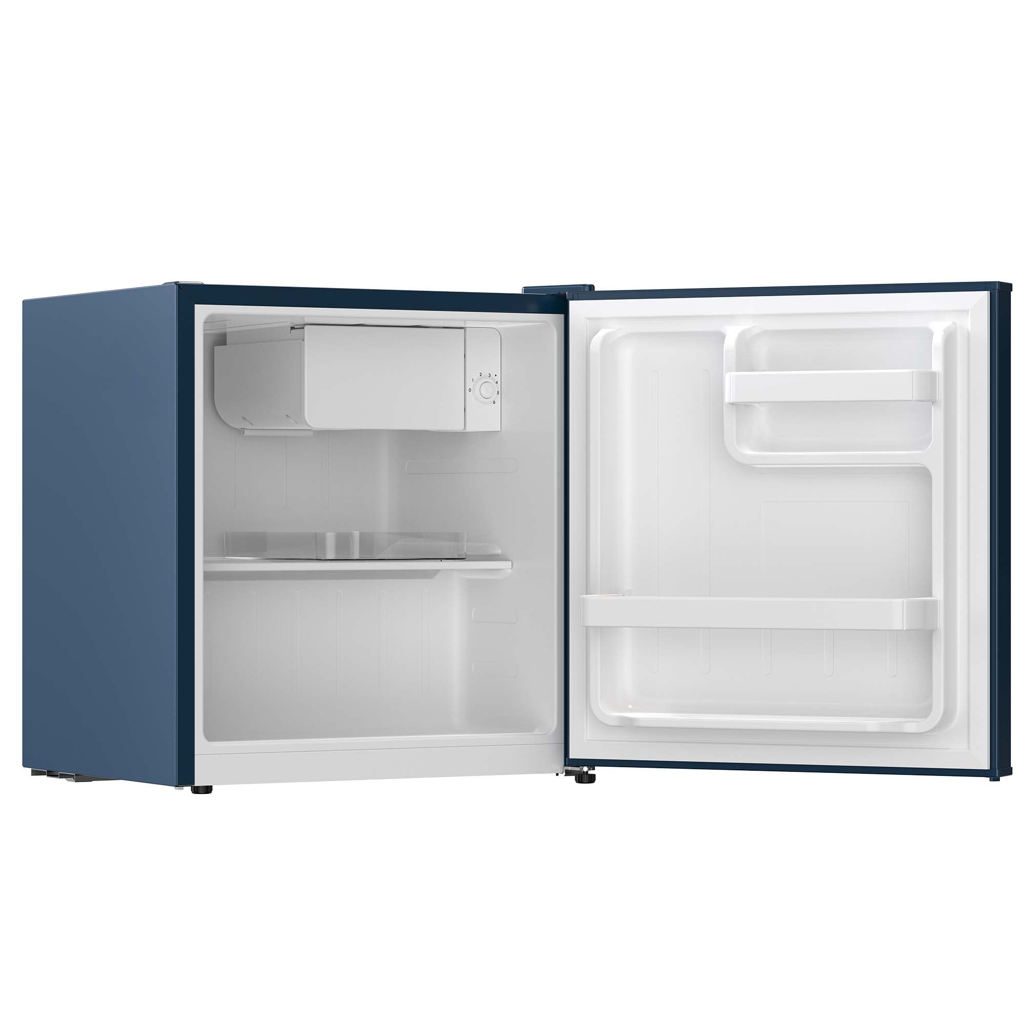 Frigidaire 1.6 cu ft retro compact fridge built in side bottle opener-W: 19.01" x L: 18.7" X H: 19.8" (Azure) - Image 3
