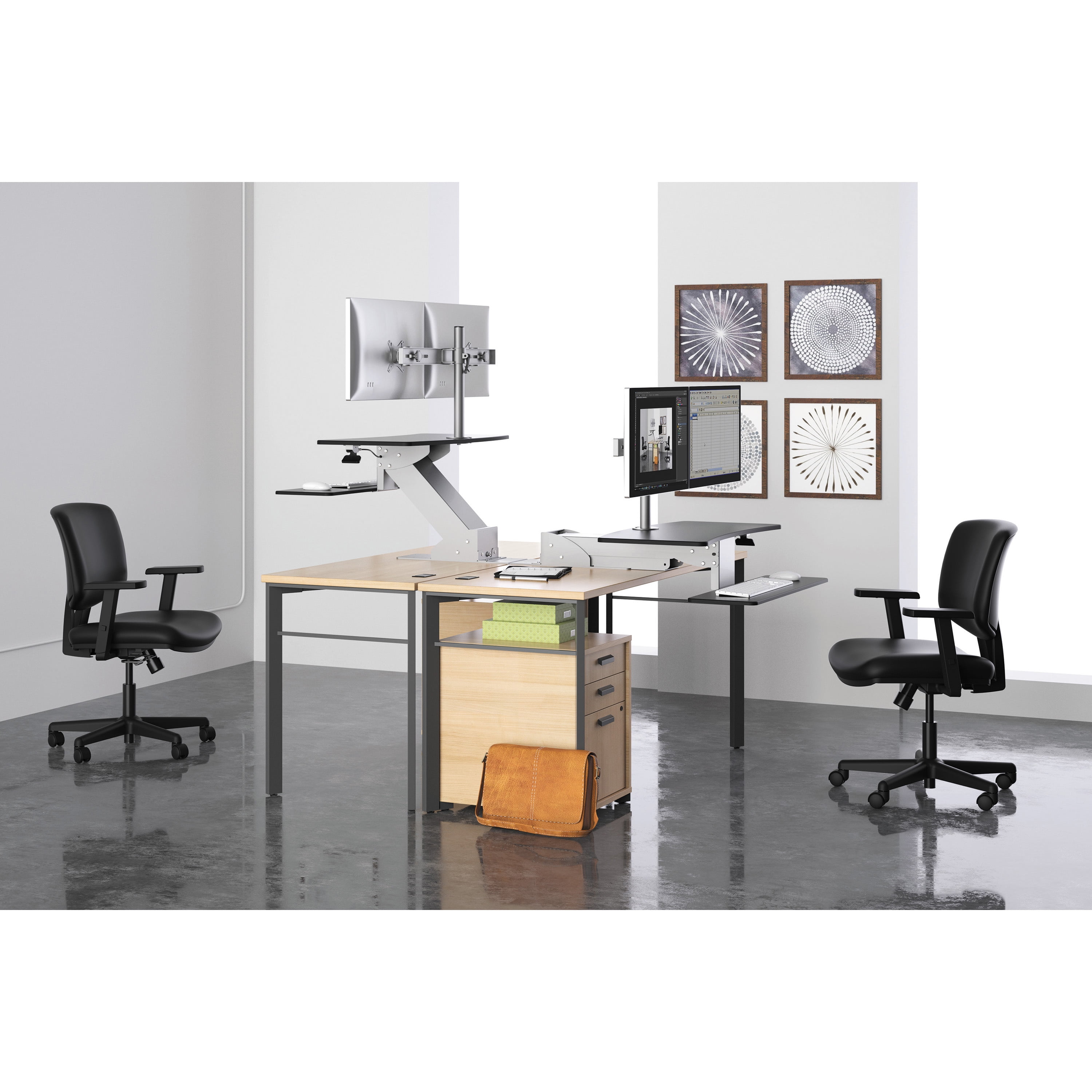 HON Volt Task Chair, Synchro-Tilt, Tension, Lock, Black Fabric - Image 5