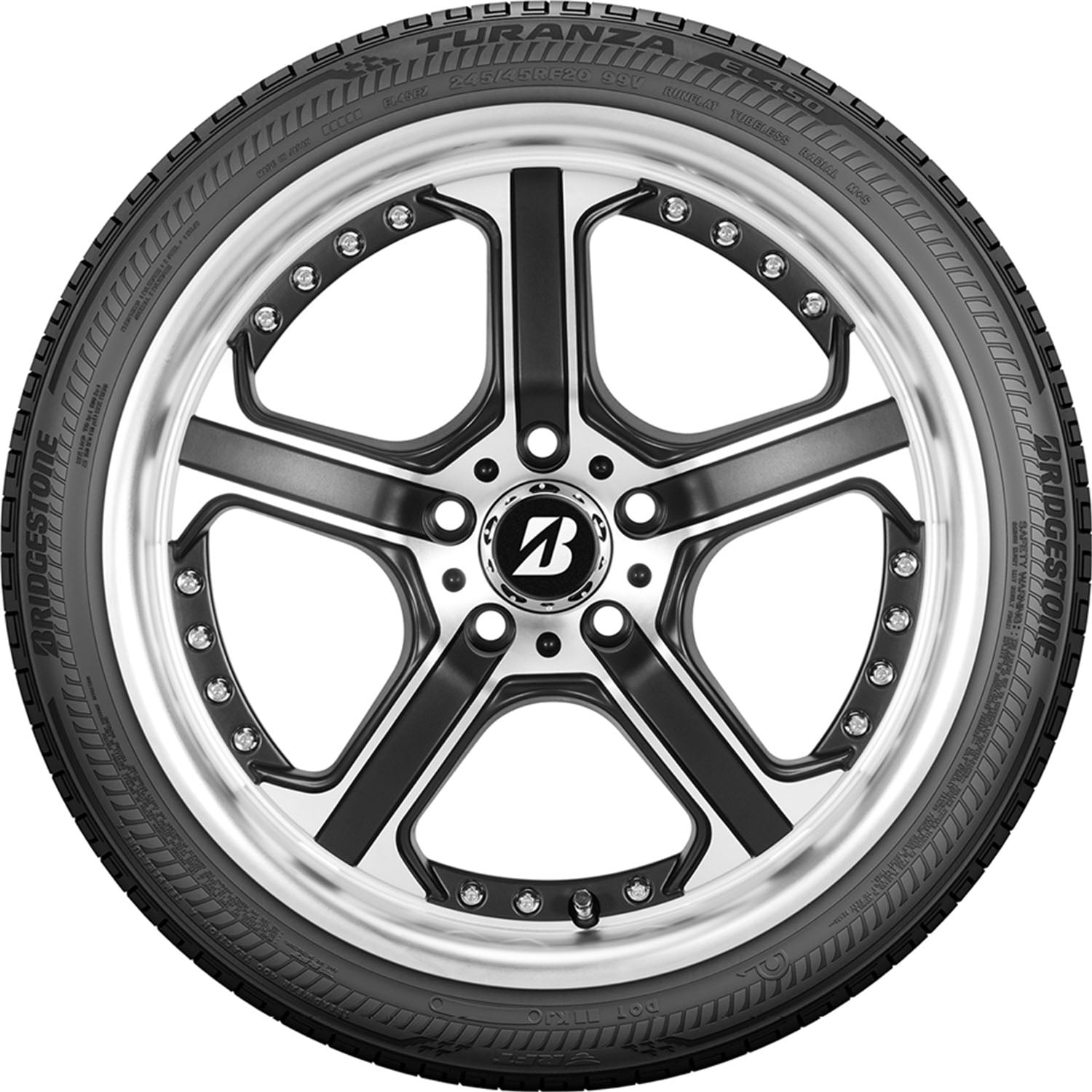 Bridgestone Turanza EL450 All Season 235/40R19 92V Passenger Tire - Image 6