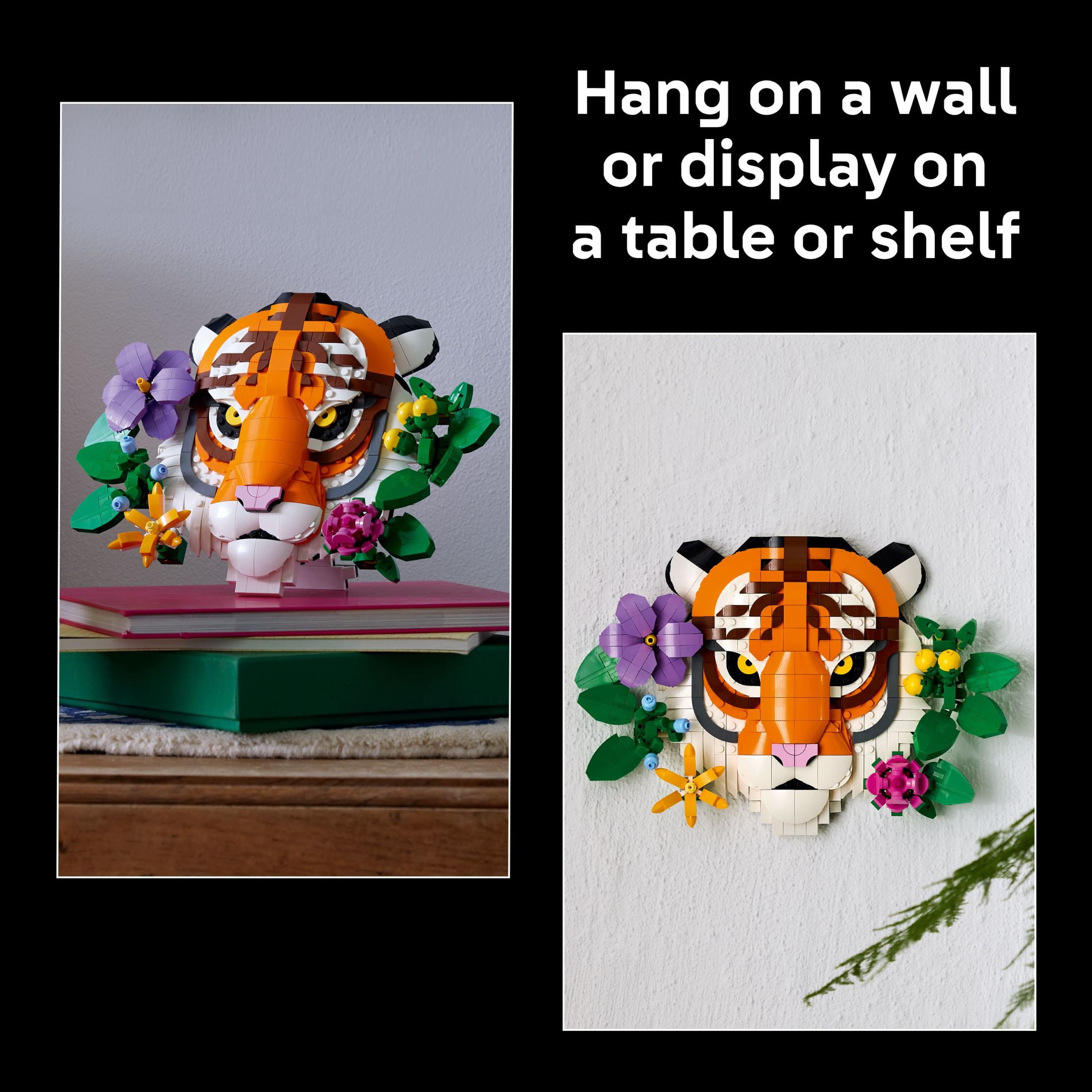 LEGO Art The Fauna Collection – Tiger, Building Set for Adults 18+ - New Home or Housewarming Gift Idea - Collectible DIY Kit for Men and Women Who Enjoy Arts and Crafts - 31217 - Image 3