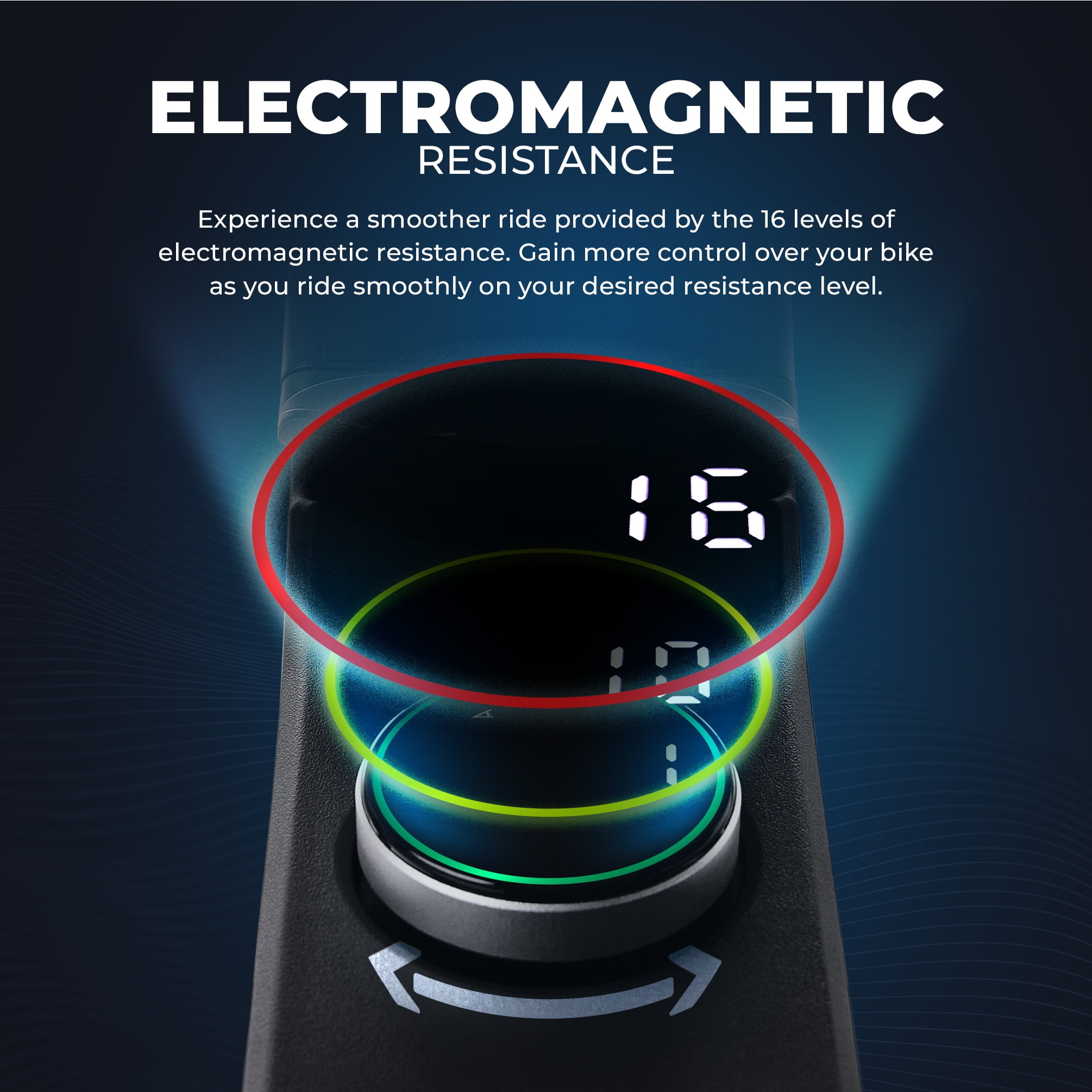 Sunny Health & Fitness TRYDEN Premium Connected Cycle Bike with 16-Level Electromagnetic Resistance & Smart Bluetooth & FREE SunnyFit® App - SF-B122049 - Image 8