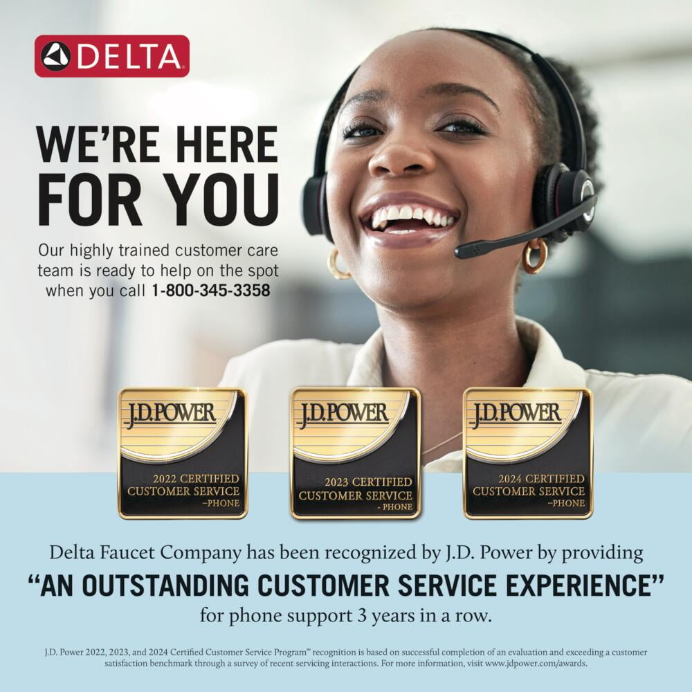 Delta In2ition Dual Shower Head 1.75 GPM 4-Setting 75955 - Image 8