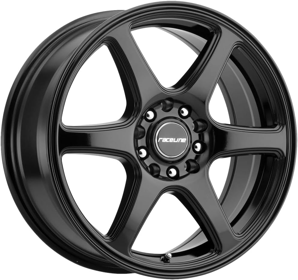 Raceline 146B-MATRIX 17" Cast Aluminum Wheel, MATRIX GLOSS BLACK 17X7.5 5X112/5X120 +40mm - Image 2