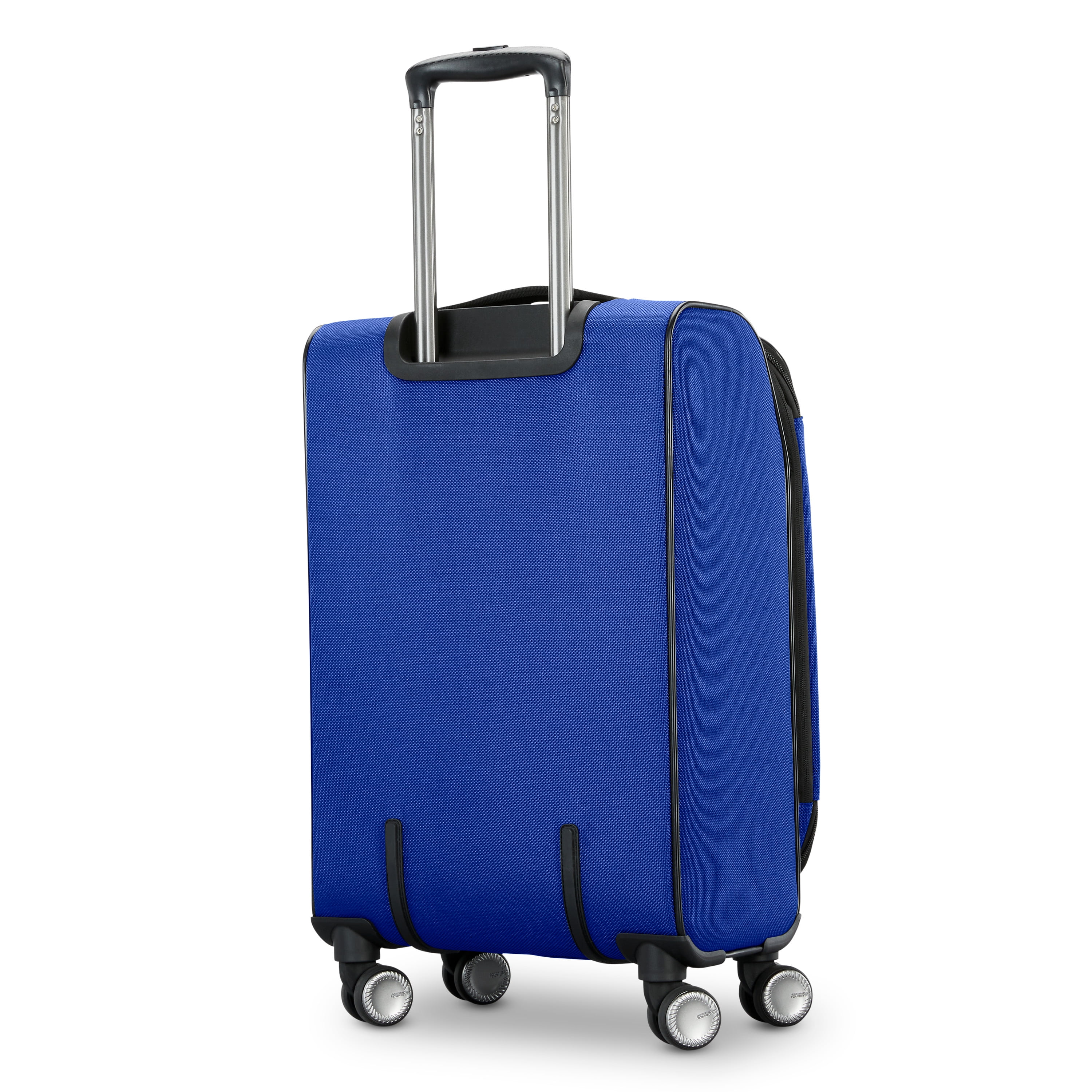 American Tourister Dash XLT Softside Carry On Luggage with Spinner Wheels Single Piece - Sapphire Blue - Image 3