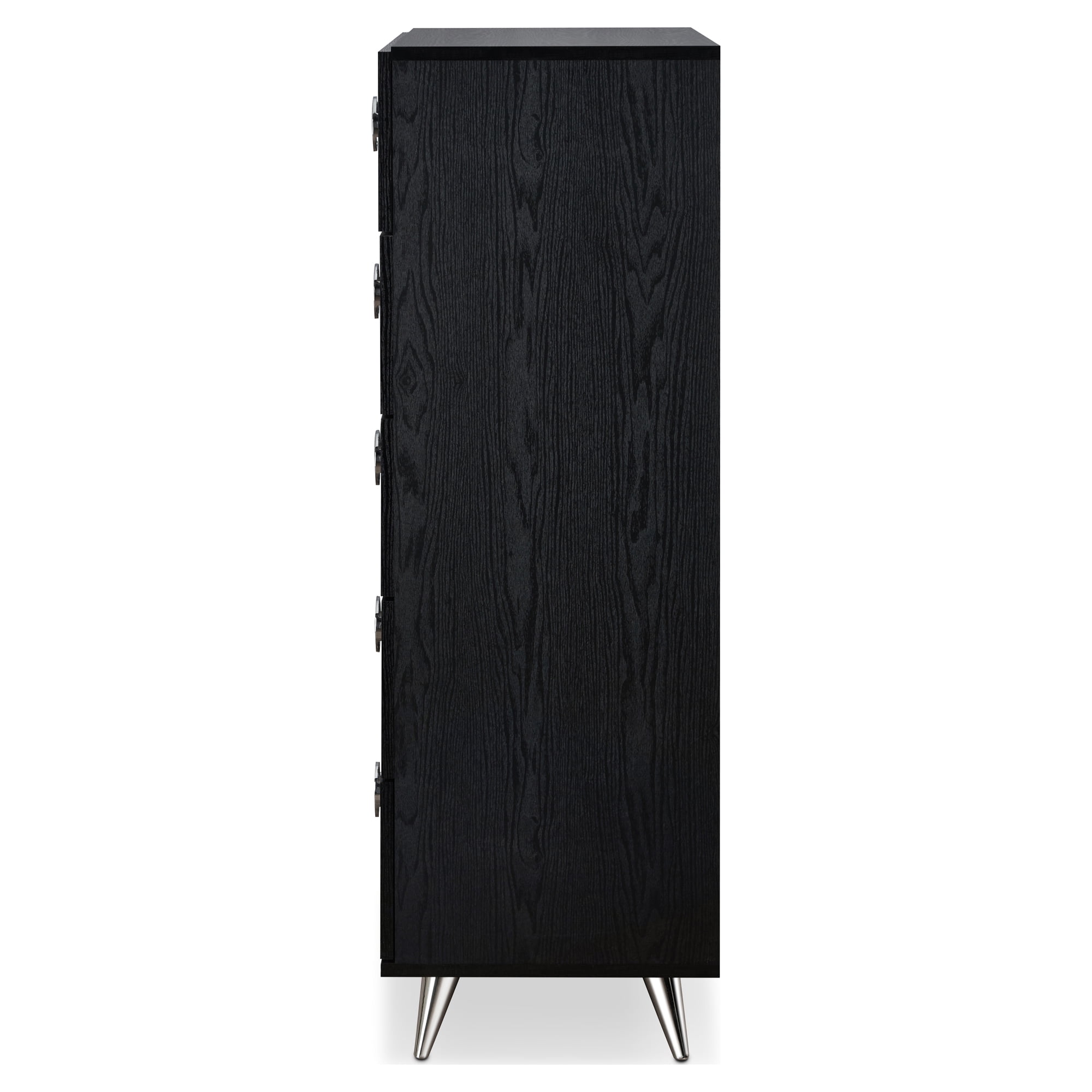 Acme Elms 5-Drawer Chest in Black 32"L x 17"W x 47"H - Image 7