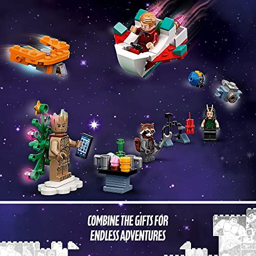 LEGO Marvel Studios’ Guardians of the Galaxy 2022 Advent Calendar 76231 Building Toy Set (268 Pieces) - Image 3