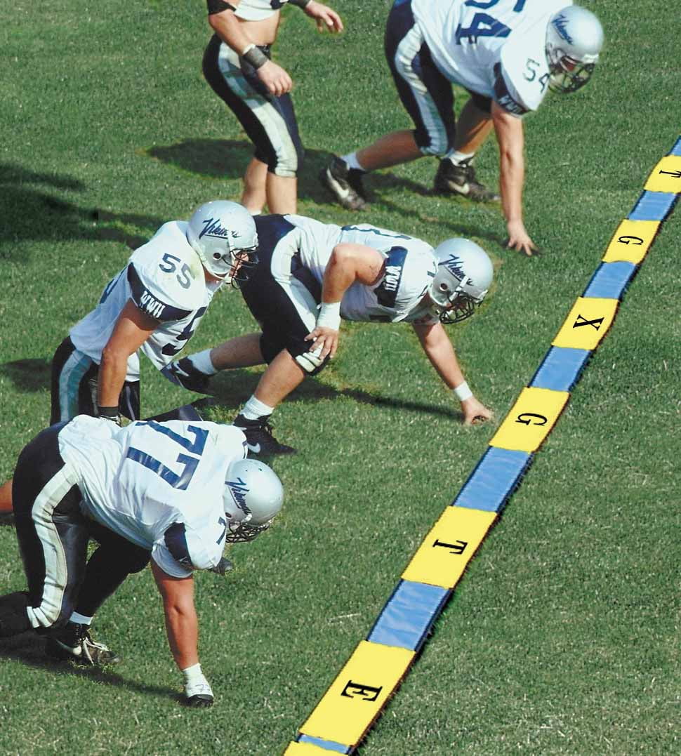 Pro-Down Adjustable Heavy-Duty Football Linemen Splits Marker - Image 2