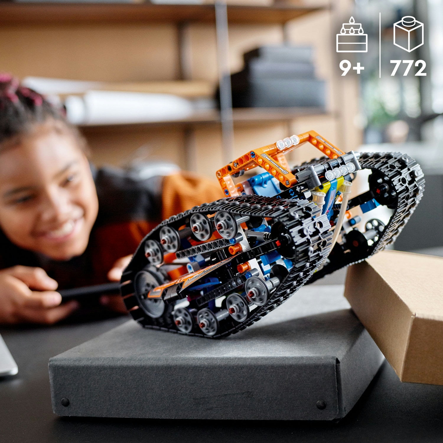 LEGO Technic App-Controlled Transformation Vehicle 42140, Off Road Remote Control Car, Building Car Kit that Flips, 2in1 RC Truck and Race Car Toy, Great Gift for Boys, Girls, Kids Who Love RC Cars - Image 2