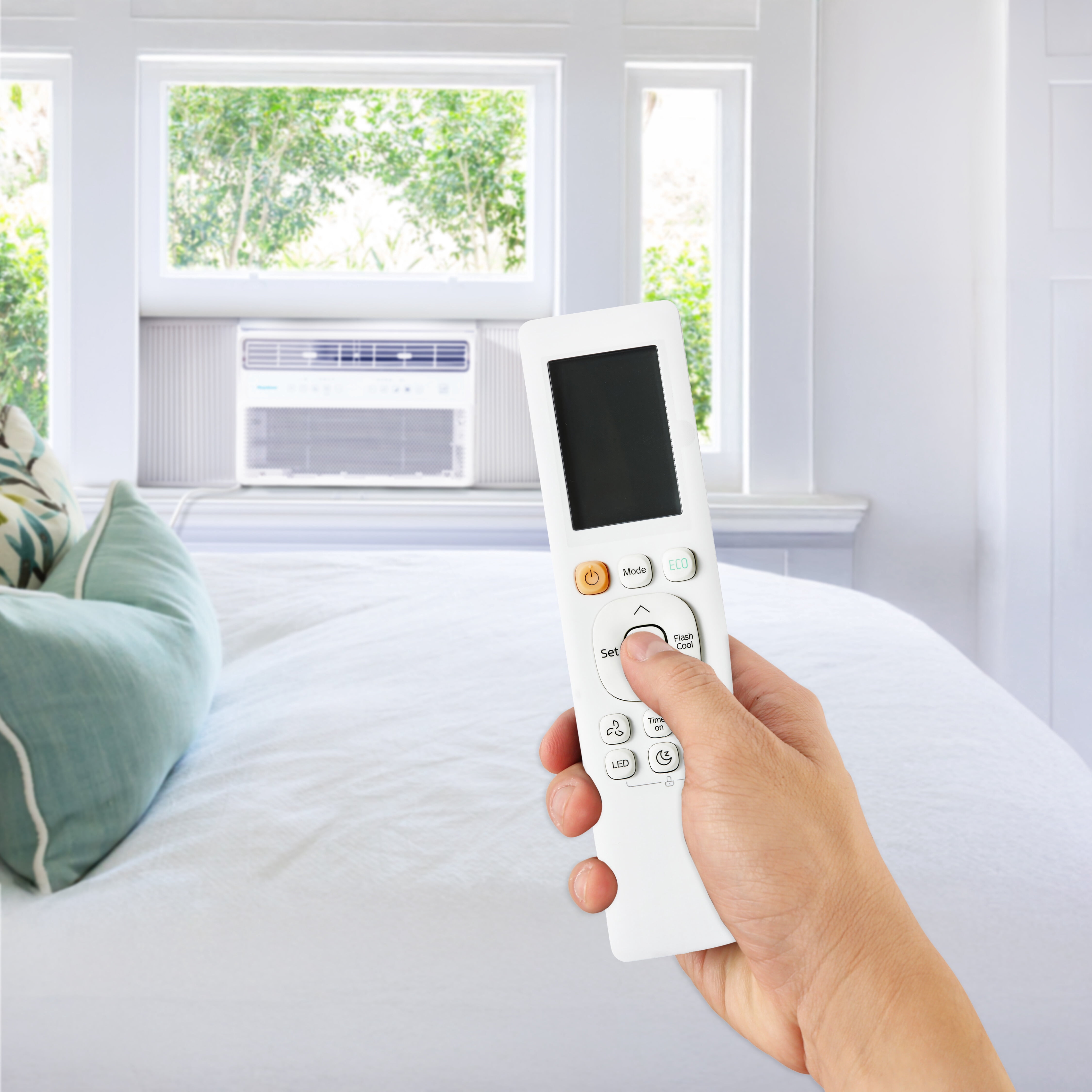 Keystone 10,000 BTU Window Mounted Inverter Air Conditioner with Remote Control, KSTAW101WA - Image 7