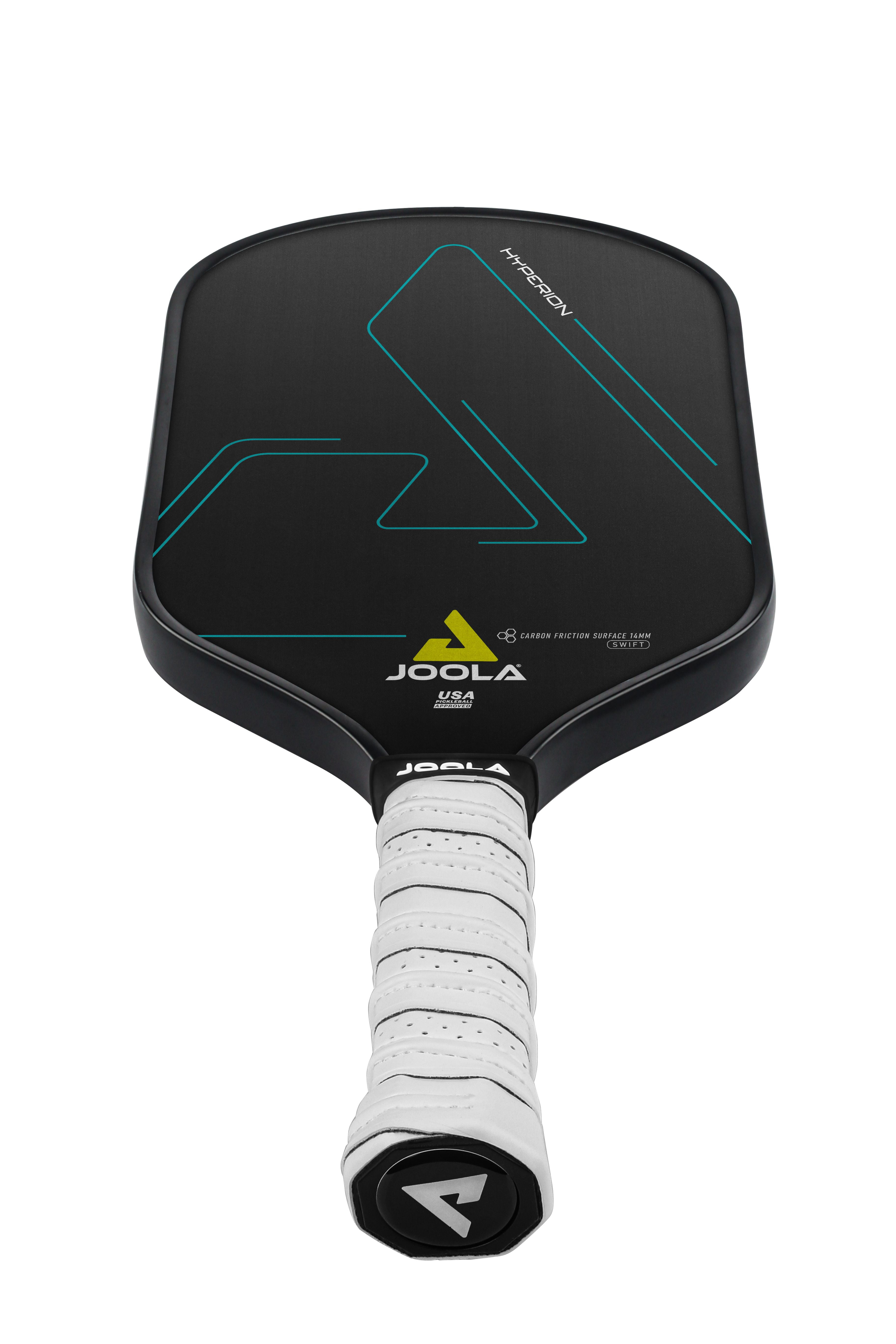 JOOLA Simone Jardim Hyperion CFS 14mm Swift Pickleball Paddle, Black - Image 3