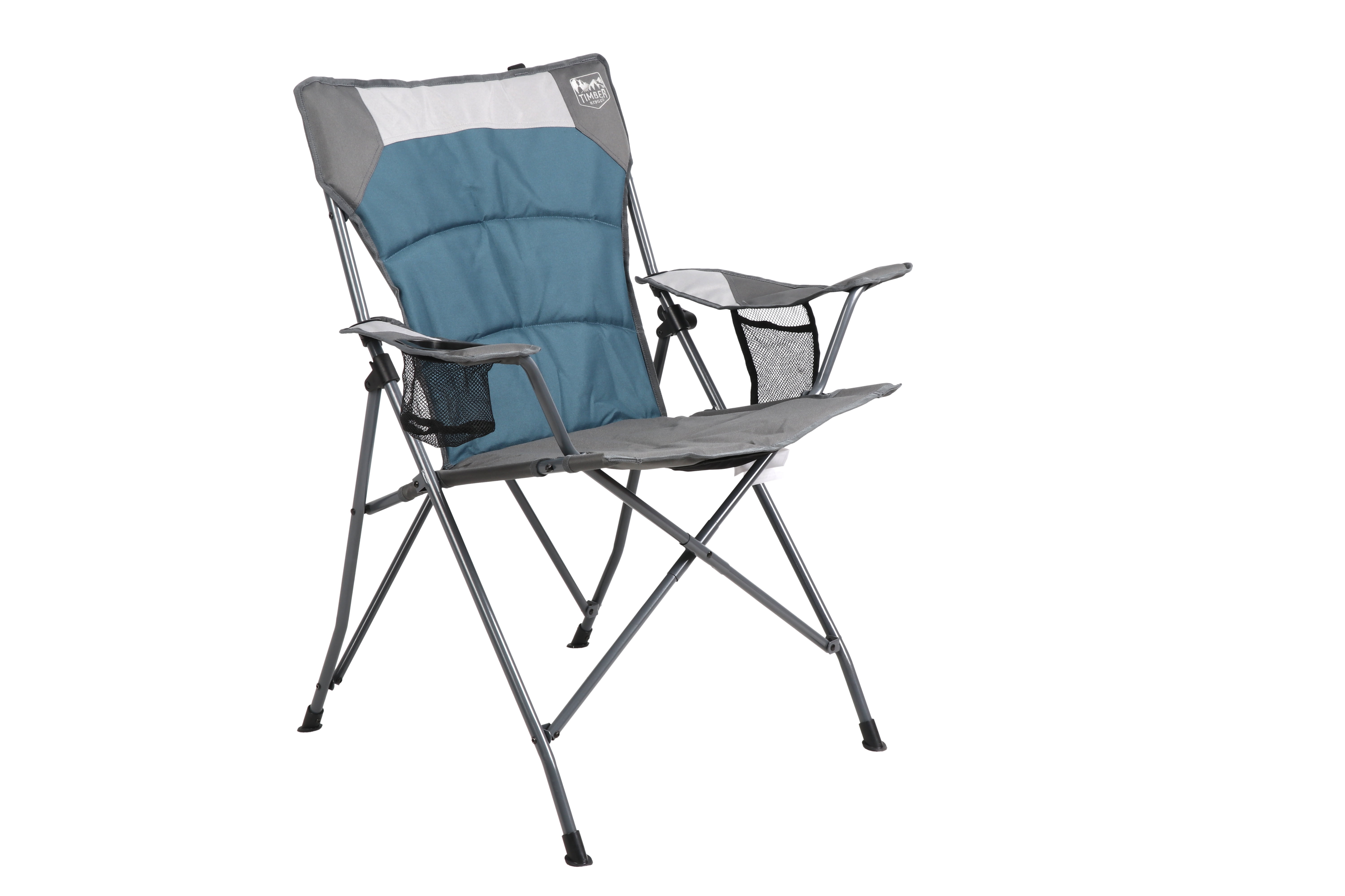Timber Ridge Basswood Tension Camping Chair, Blue, Adult - Image 14