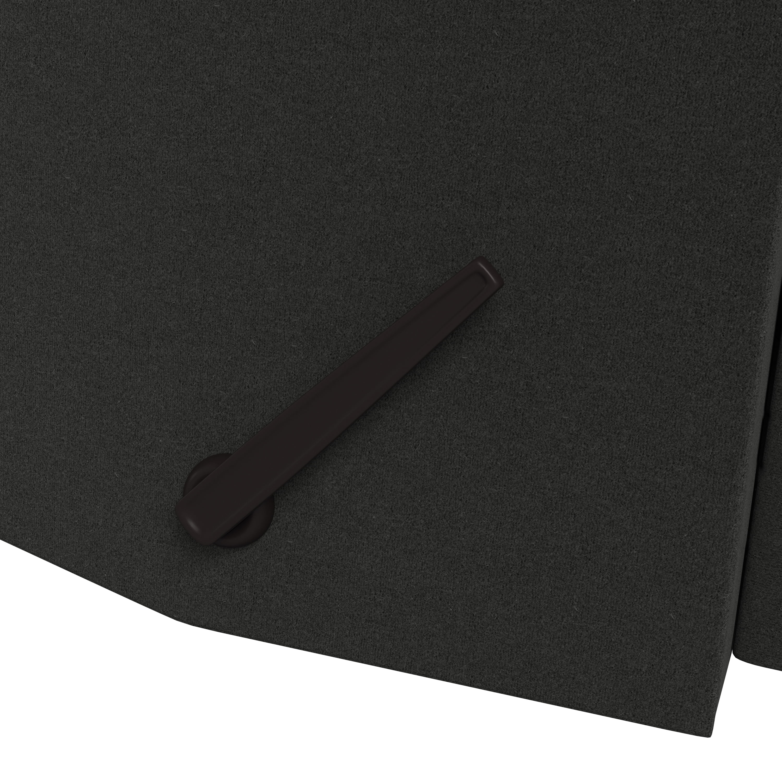 Mainstays Microfiber Recliner, Gray - Image 3