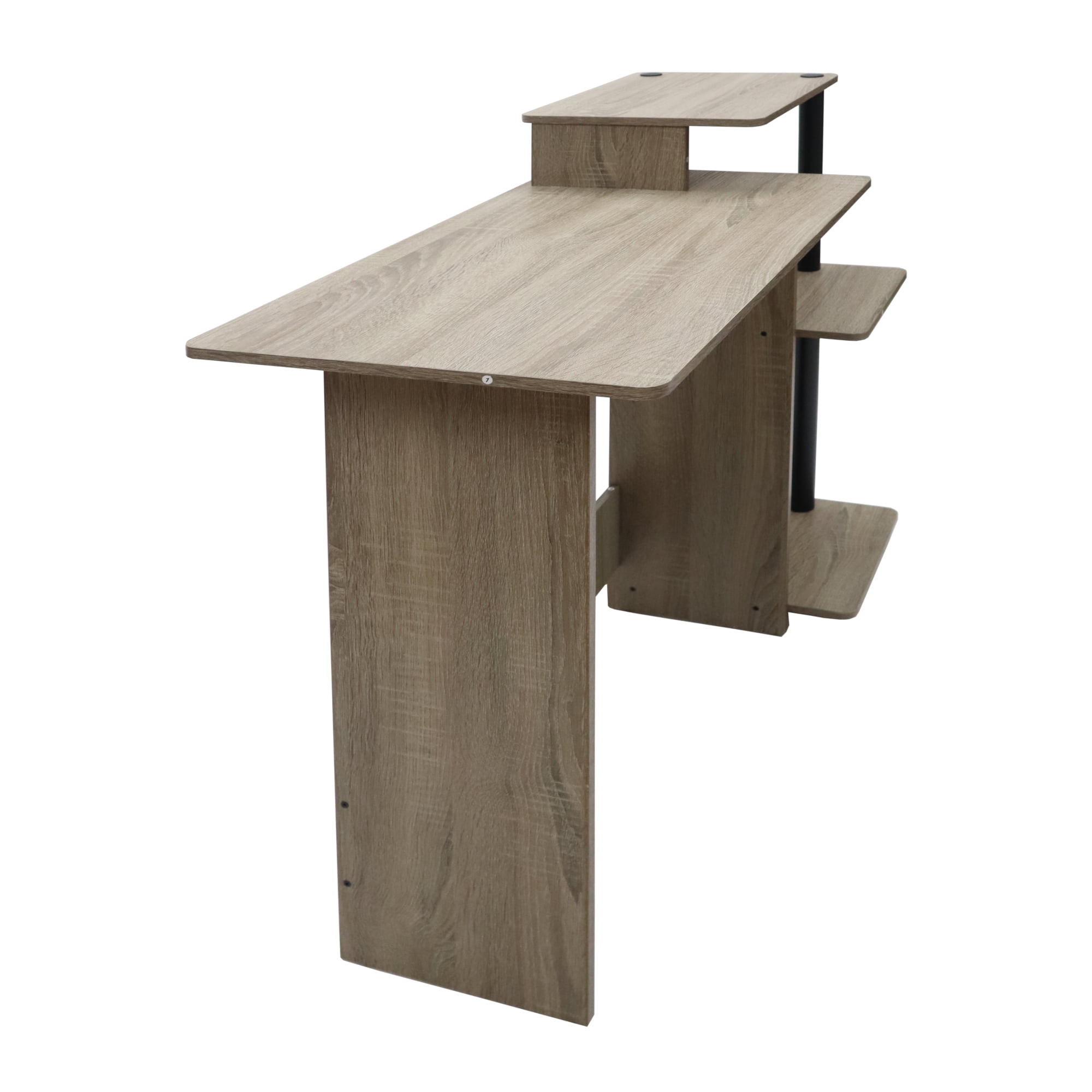 Redmon Multi-Purpose Student Desk 39Wx15.5Dx33.5H, Grey Woodgrain Finish - Image 3