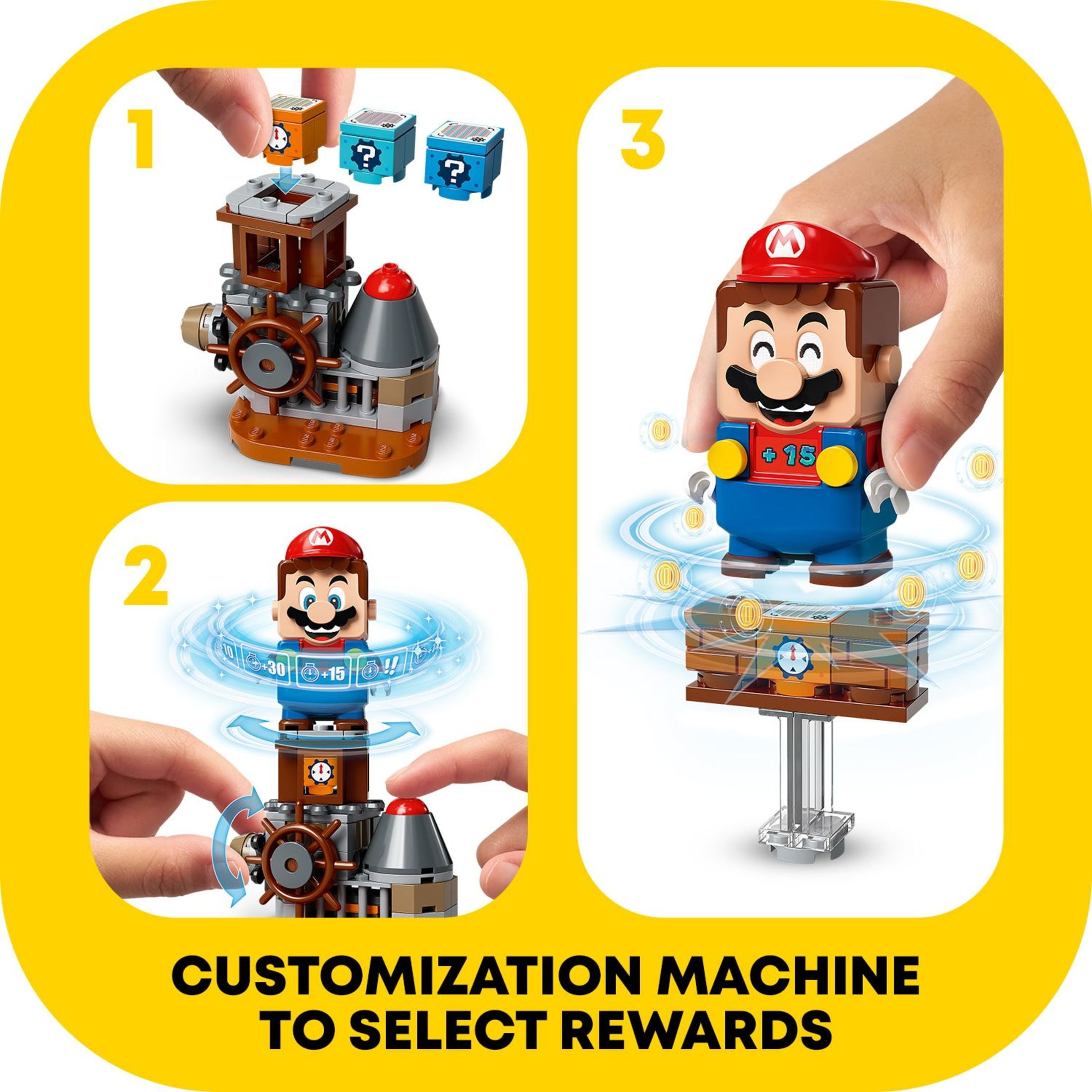LEGO Super Mario Master Your Adventure Maker Set 71380 Building Kit; Collectible Gift Toy Playset for Creative Kids (366 Pieces) - Image 5