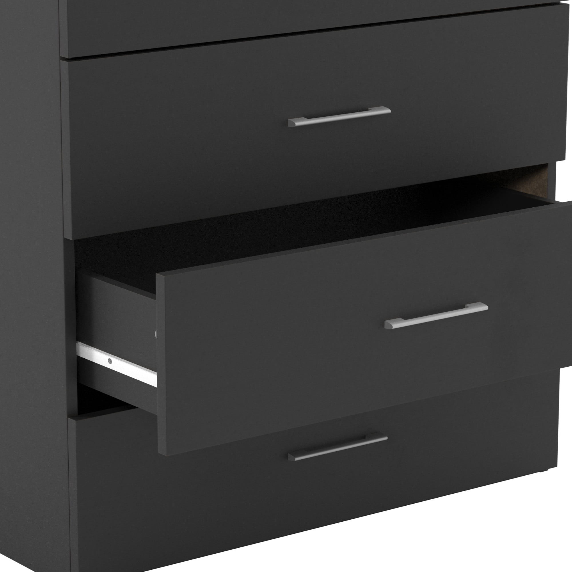 Lundy 4-Drawer Dresser, Black, by Hillsdale Living Essentials - Image 5