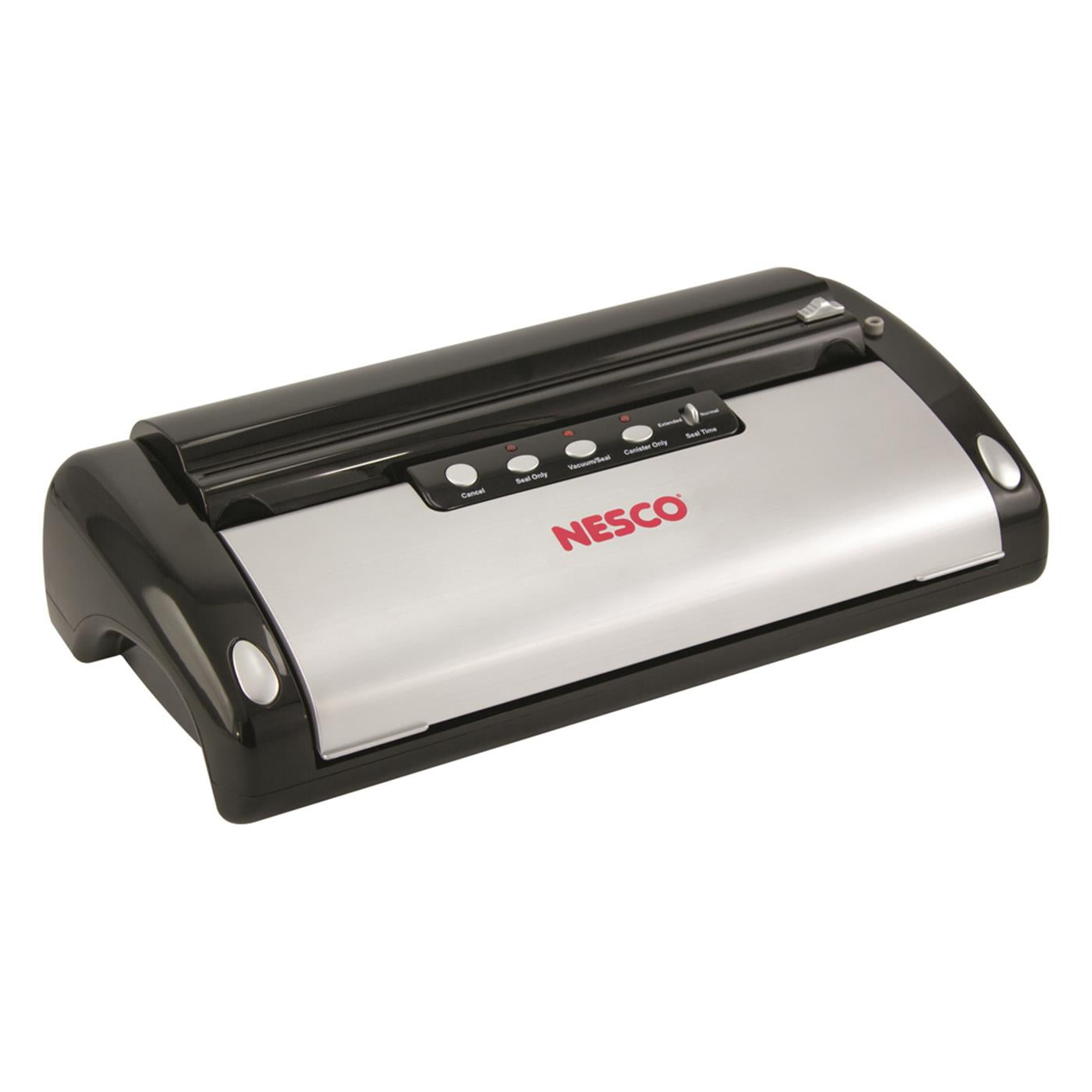 Nesco VS‑02 Vacuum Sealer Machine, Value Pack With (4) 11 in Rolls, Compact Multi‑Mode Food Sealer With Wet/Moist Food Mode, Built‑In Cutter & Roll Storage, For Bulk Buying & Freezer Meals - Image 3