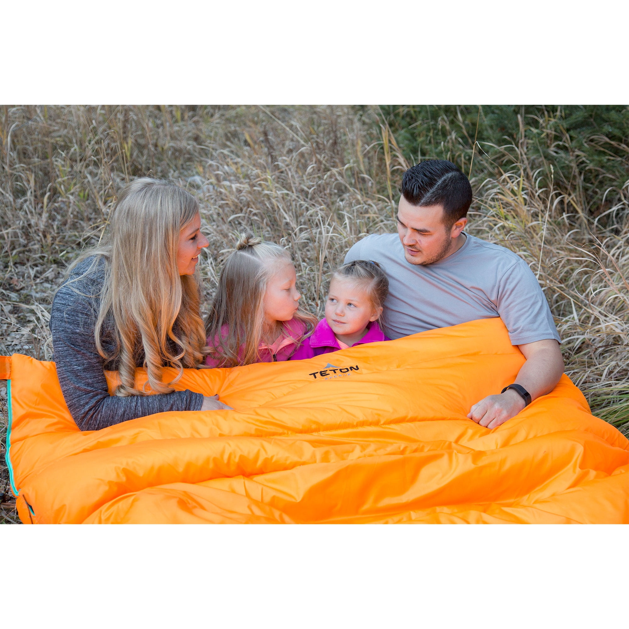 TETON Sports Mammoth 0 F Double Sleeping Bag, Orange - Image 12