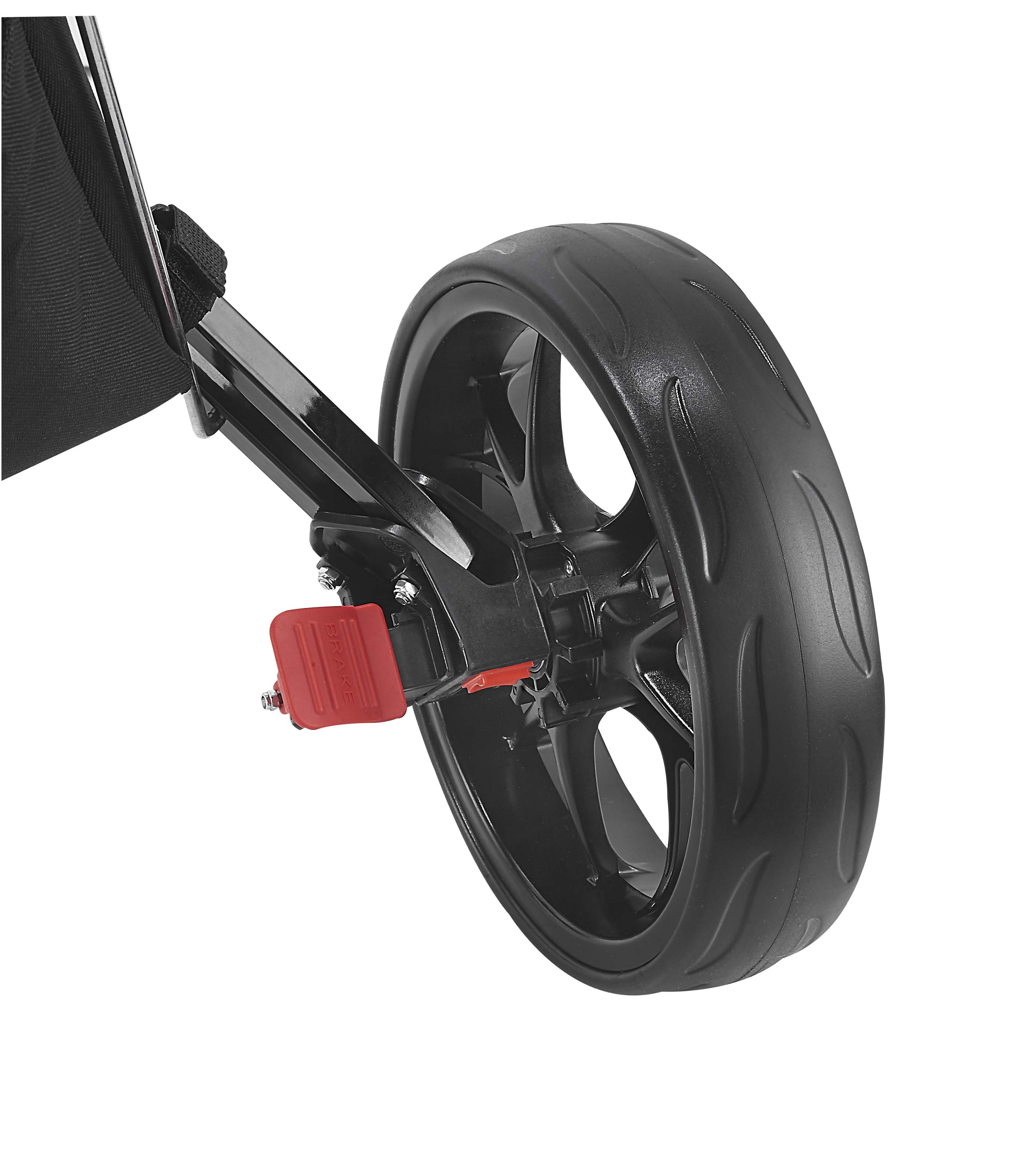 CaddyTek CaddyLite 11.5 V3 Golf Push and Pull Cart, Silver - Image 4