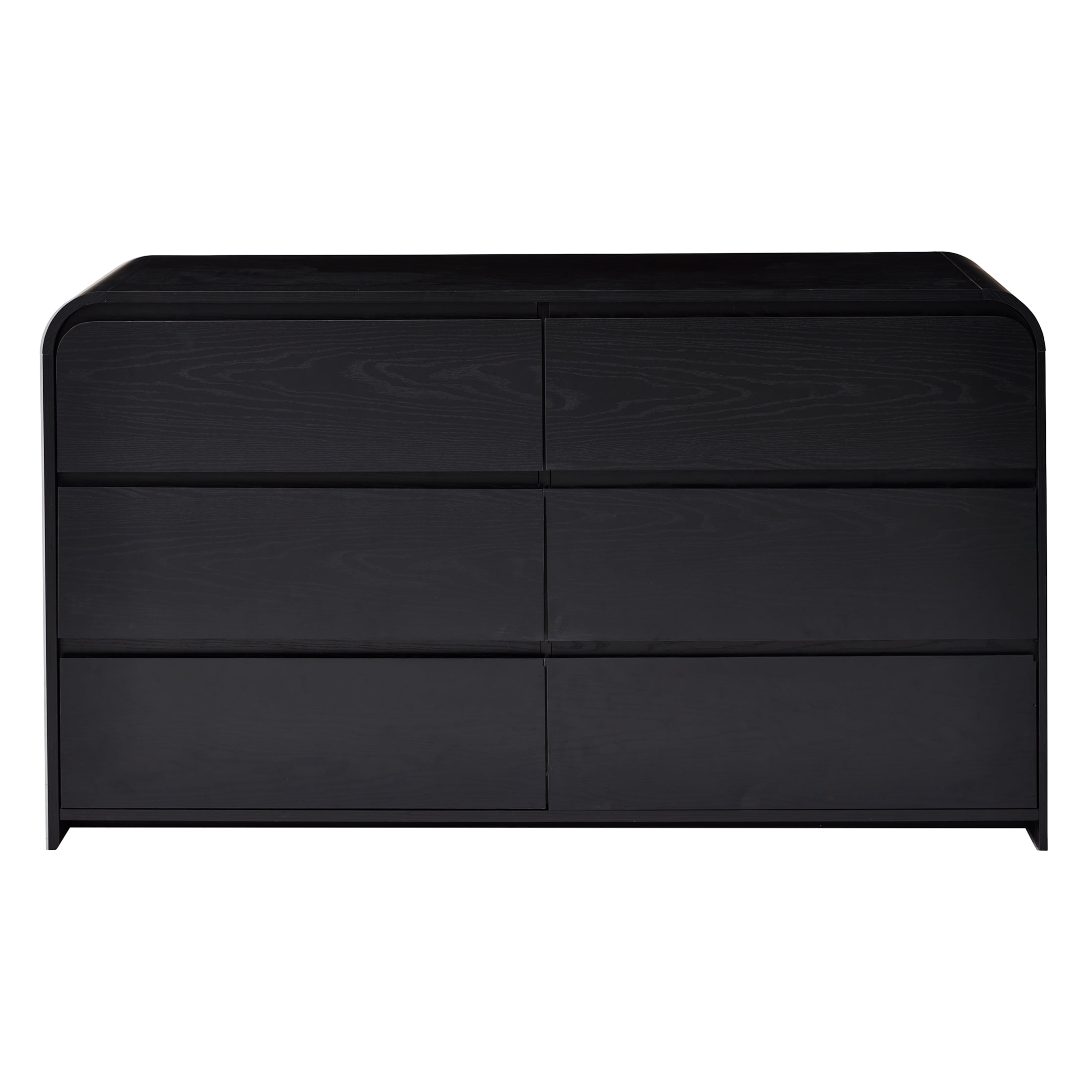 Better Homes & Gardens Juliet 64" Wide 6 Drawer Dresser, Black Finish - Image 3