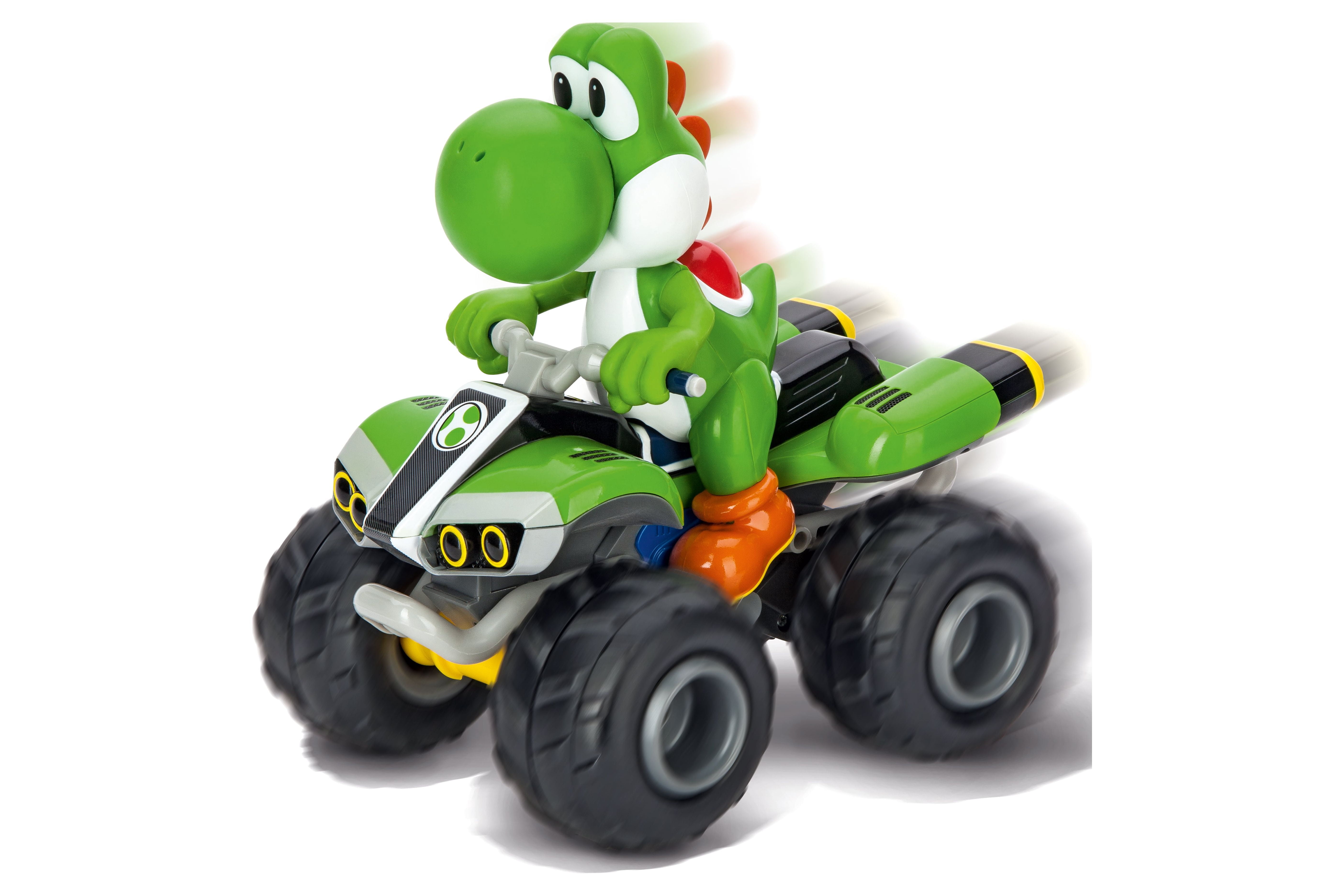 Carrera RC 1:20 Scale 2.4GHz Radio Remote Control Toy Car - Mario Kart Yoshi Quad - Image 4