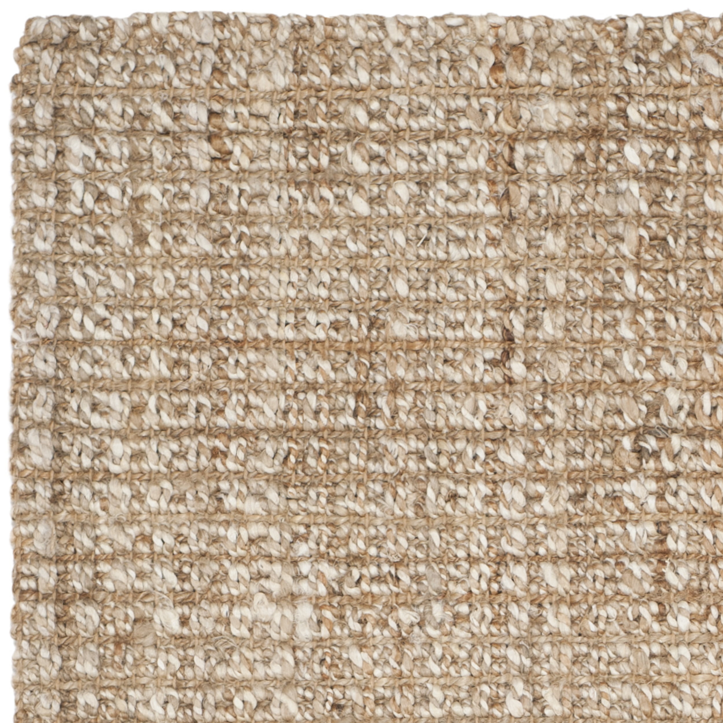 SAFAVIEH Natural Fiber Crispin Braided Jute Area Rug, Natural, 6' x 6' Square - Image 6
