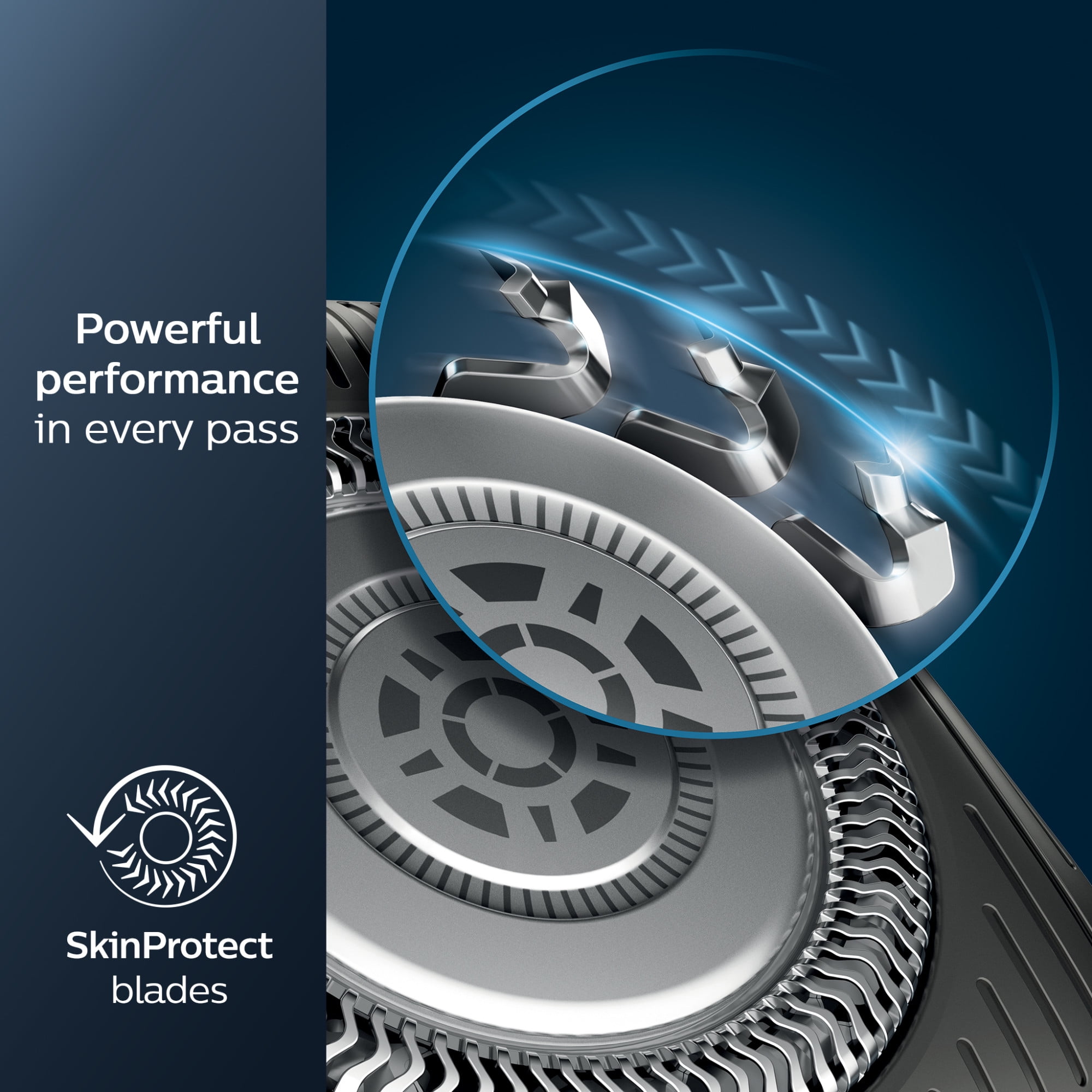 Philips Norelco Shaver 5300, Rechargeable Wet & Dry Shaver with Pop-Up Trimmer, S5588/81 - Image 5