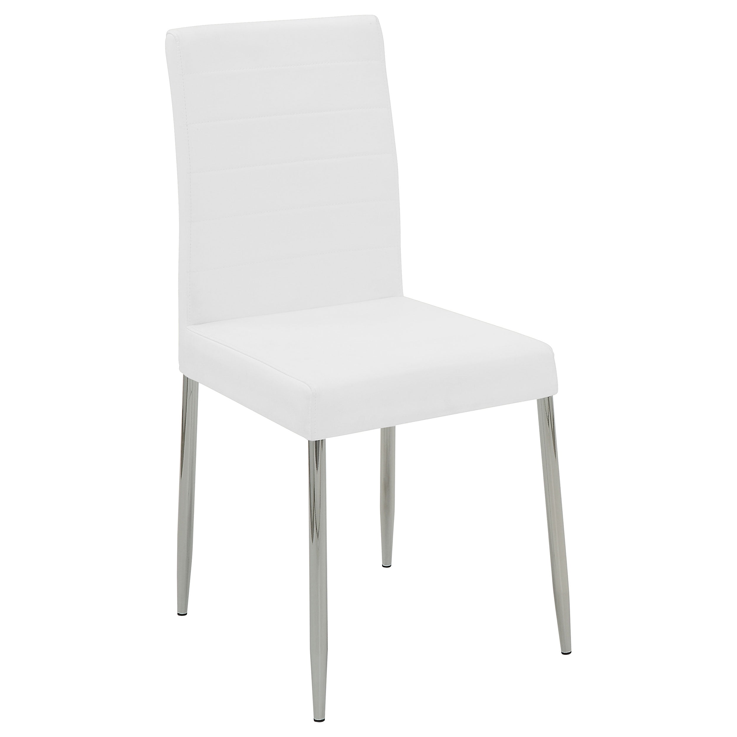 Maston Upholstered Dining Side Chair White (Set of 4) - Image 3