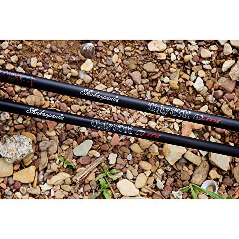 Ugly Stik Elite Spinning Rod, 6'6" Ultra Light Fishing Rod, 2 Piece - Image 13