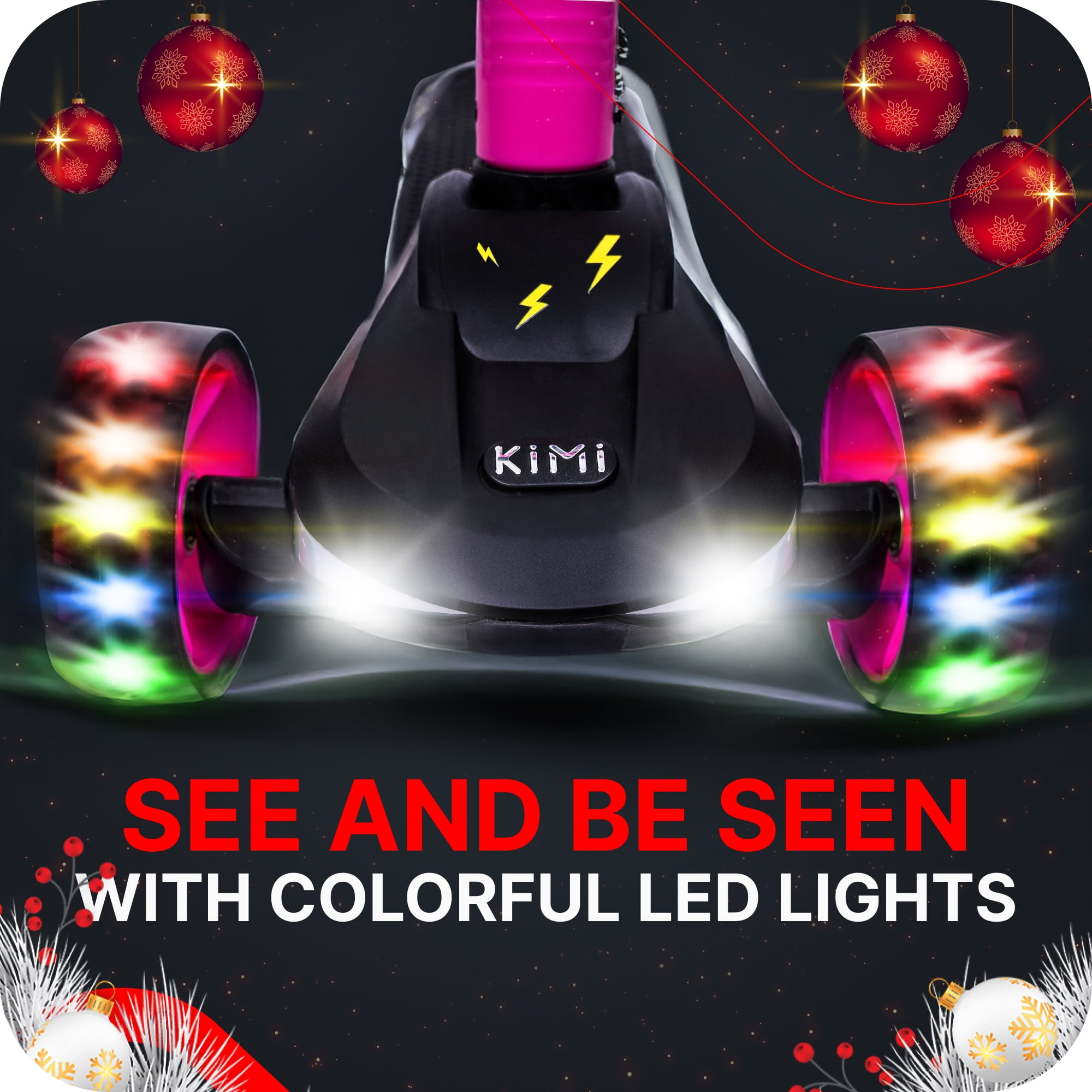 KIMI 3-Wheel Compact Electric Scooter for Children Ages 3-9, LED Safety Lights, 5MPH, 10-Mile Range - Image 21