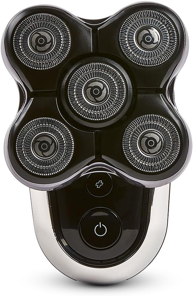 Remington Balder Boss XR7120 Electric Head Shaver, Cordless Wet/Dry Razor with Dual Track Blades - Image 6