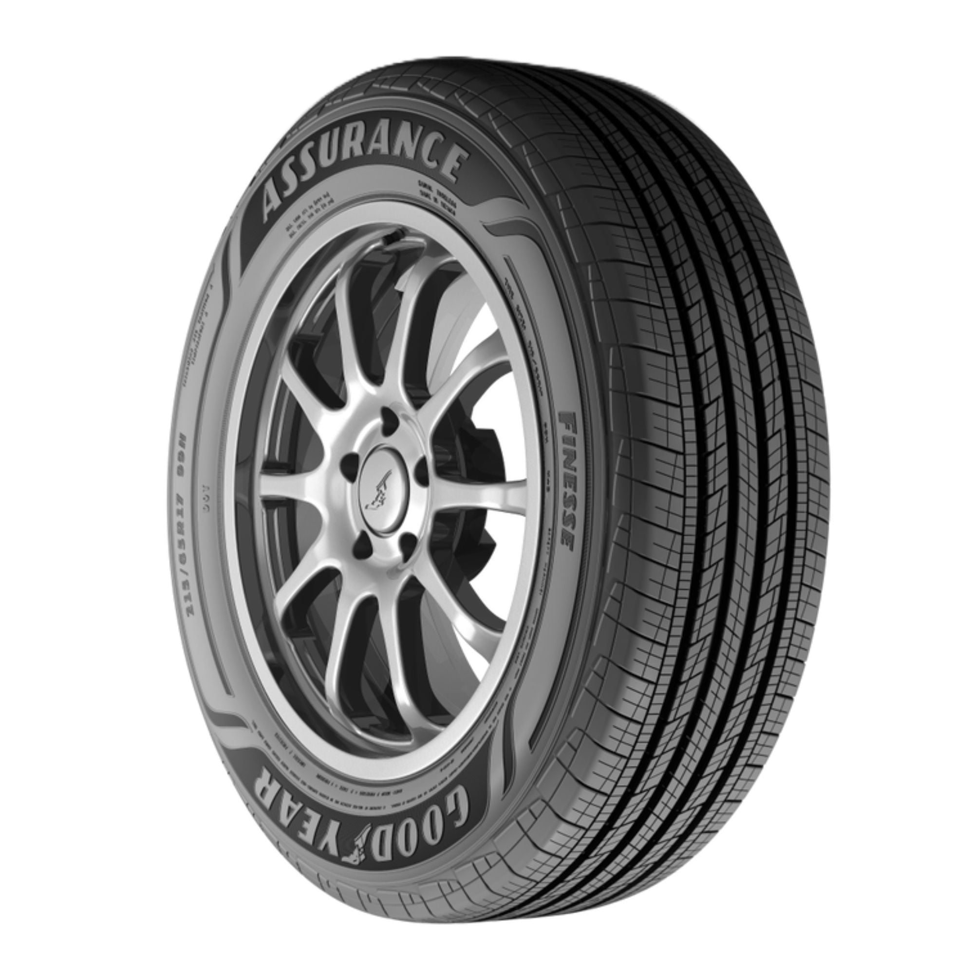 Goodyear Assurance Finesse All Season 235/60R18 103H Passenger Tire - Image 6