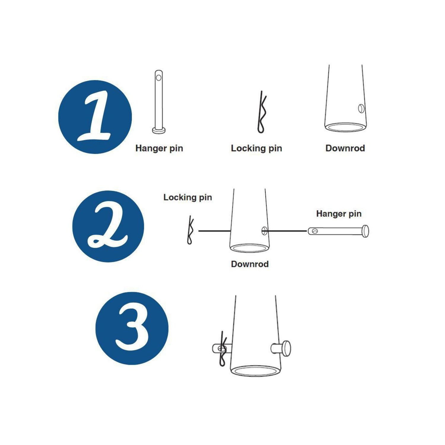 Ryne Collection 52" 3-Blade Woodgrain LED Transitional Indoor/Outdoor DC Ceiling Fan - Image 13