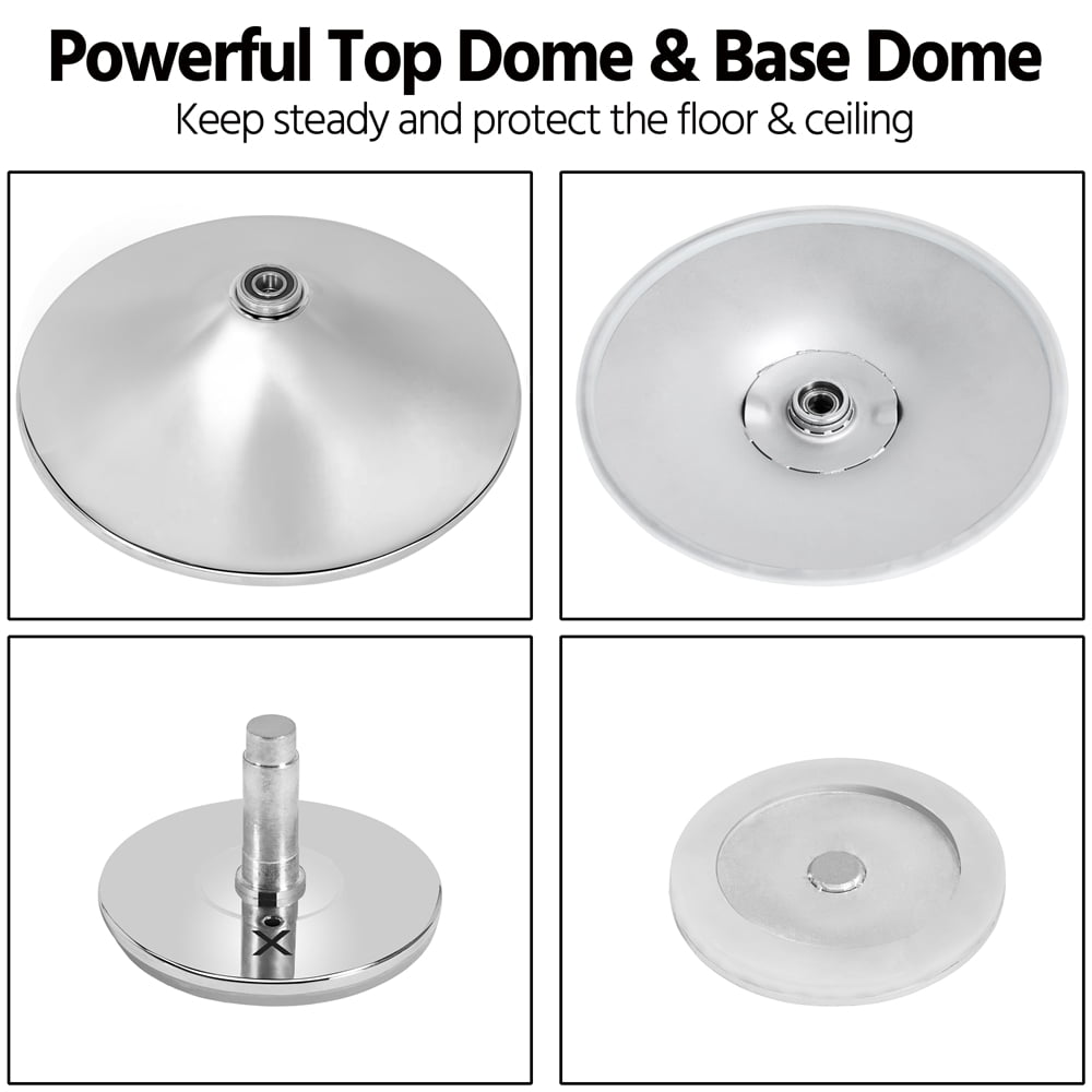 Alden Design Portable Stripper Dance Pole Height Adjustable Spinning Static Dancing Pole - Image 3