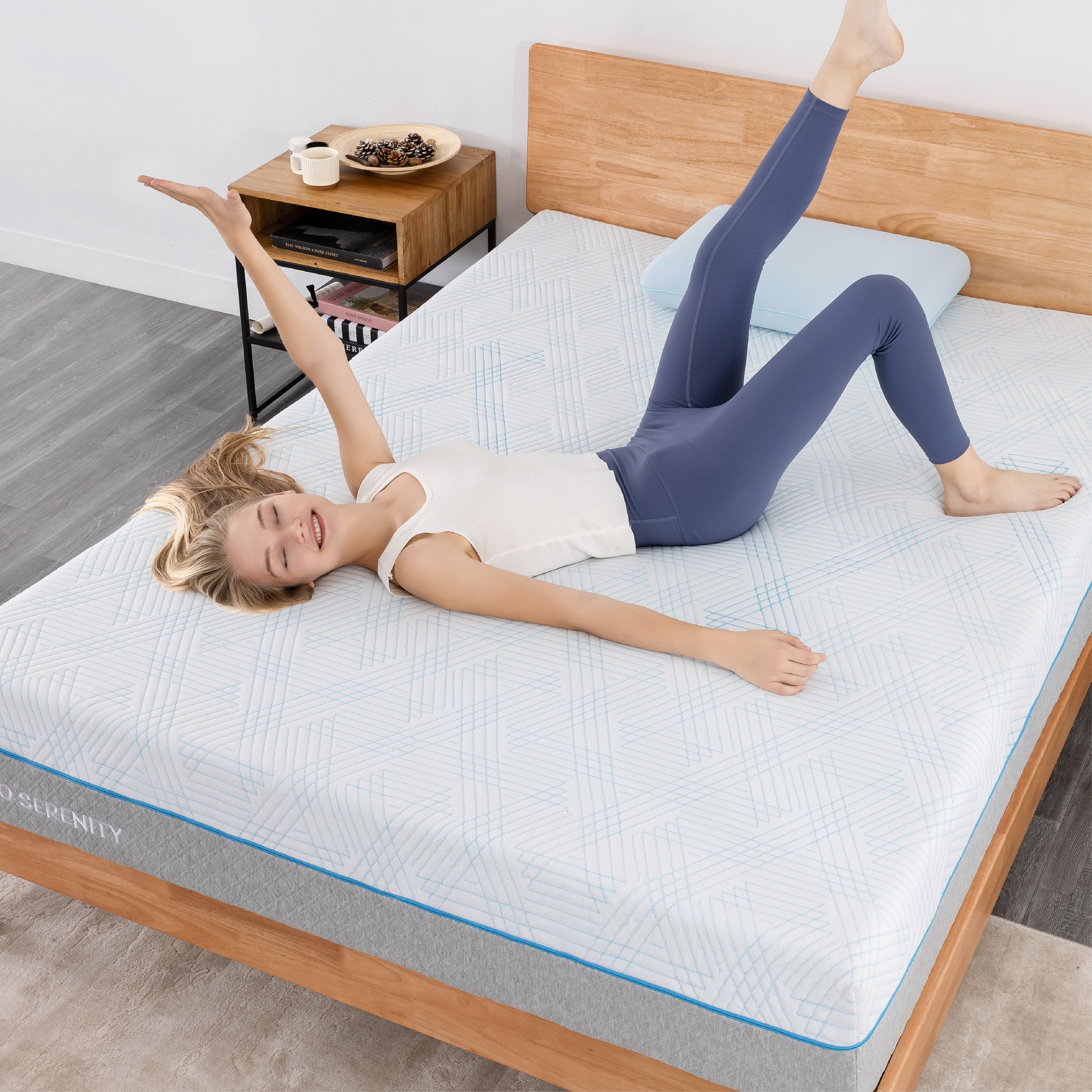 EGOHOME Queen Mattress, Gel Memory Foam 10" Mattress in a Box, Ego Serenity - Image 8