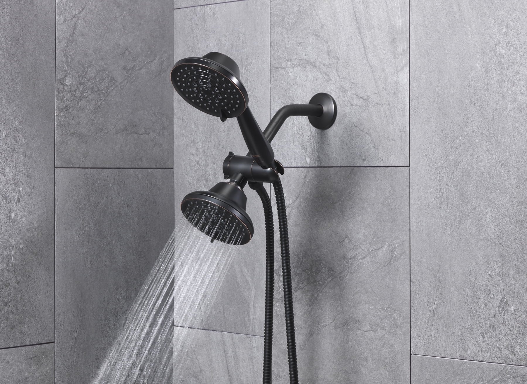 Better Homes & Gardens 6 Setting Combo Showerhead, Oil Rubbed Bronze - Image 9