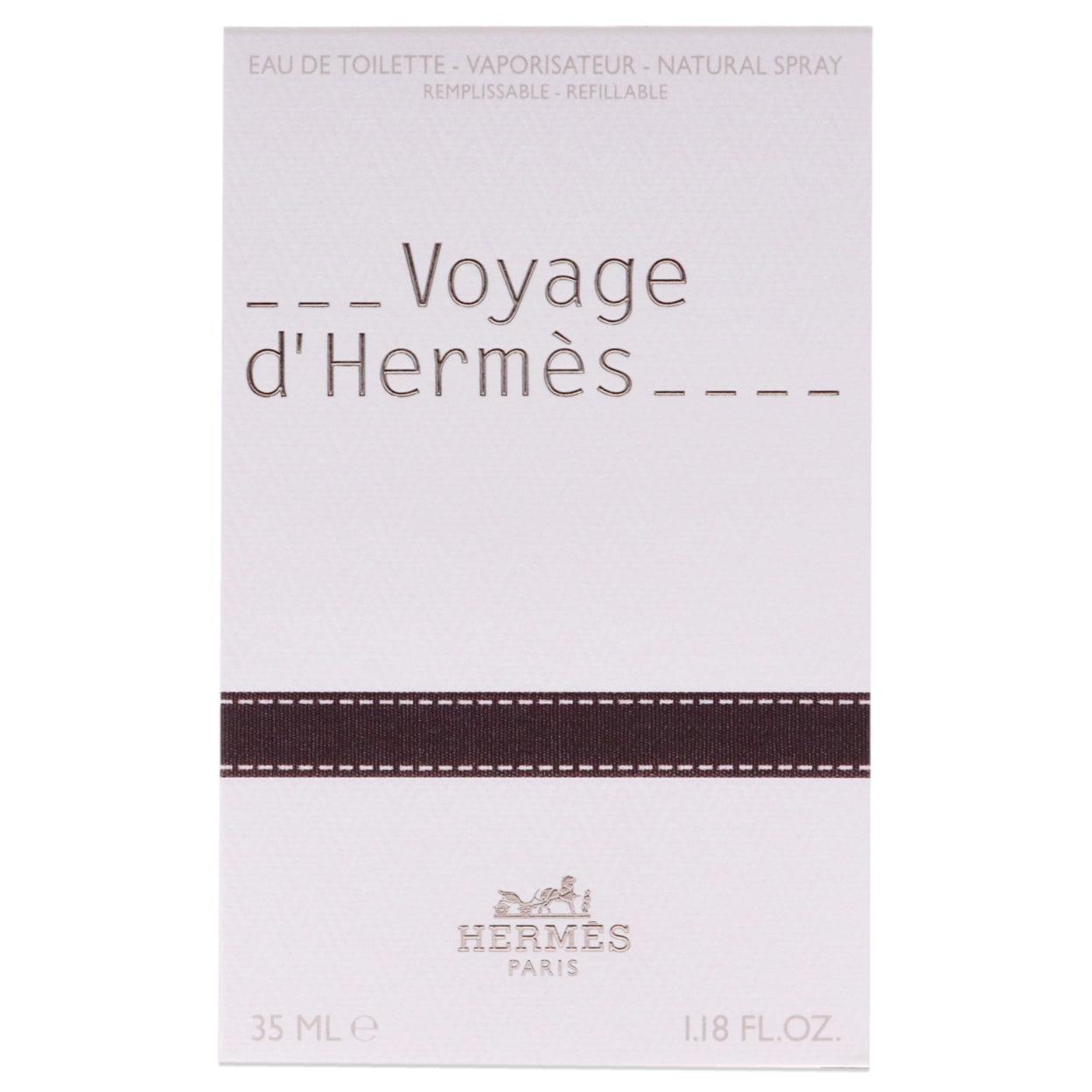 Voyage DHermes by Hermes for Unisex - 1.18 oz EDT Spray (Refillable) - Image 3
