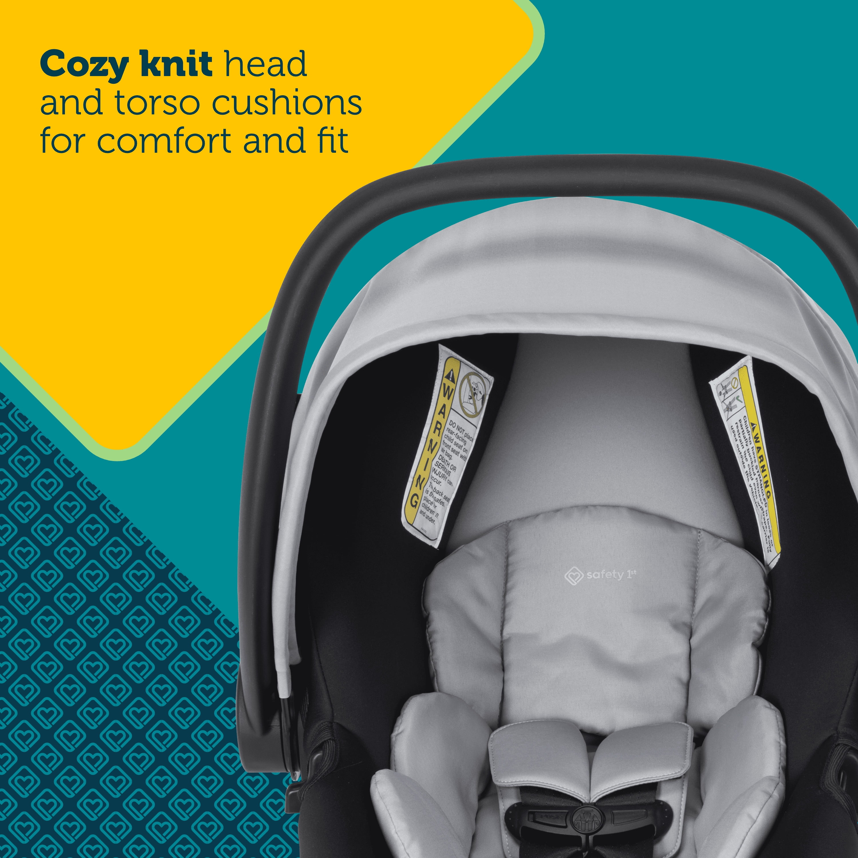 Safety 1st Grow and Go Sprint Modular Travel System Stroller with Rear-Facing Infant Car Seat, Whisper Grey, Toddler, Unisex - Image 18