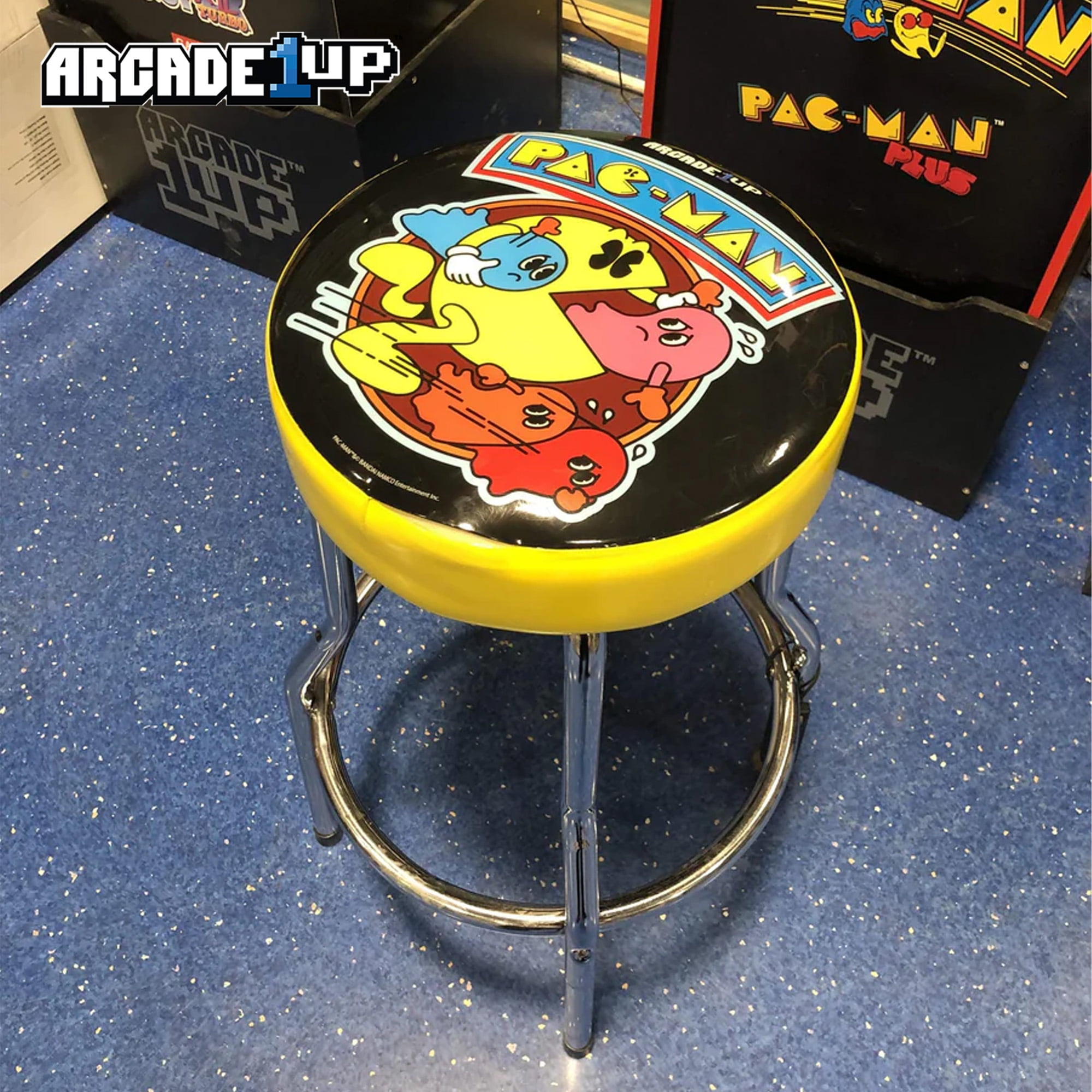 Pac-Man Adjustable Stool, Arcade1UP - Image 2