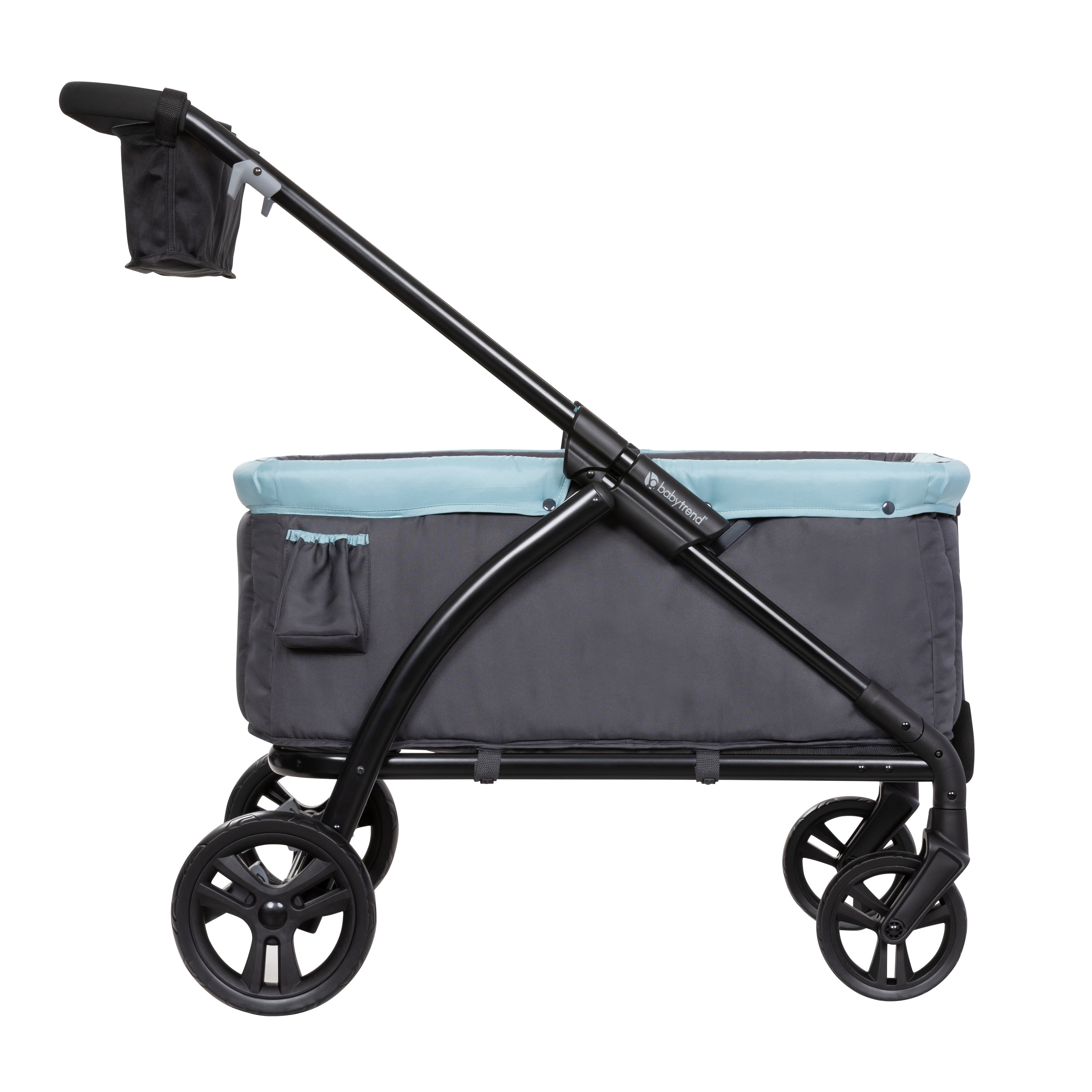 Baby Trend Tour LTE 2-in-1 Wagon Stroller, Compact Fold, Blue - Image 5