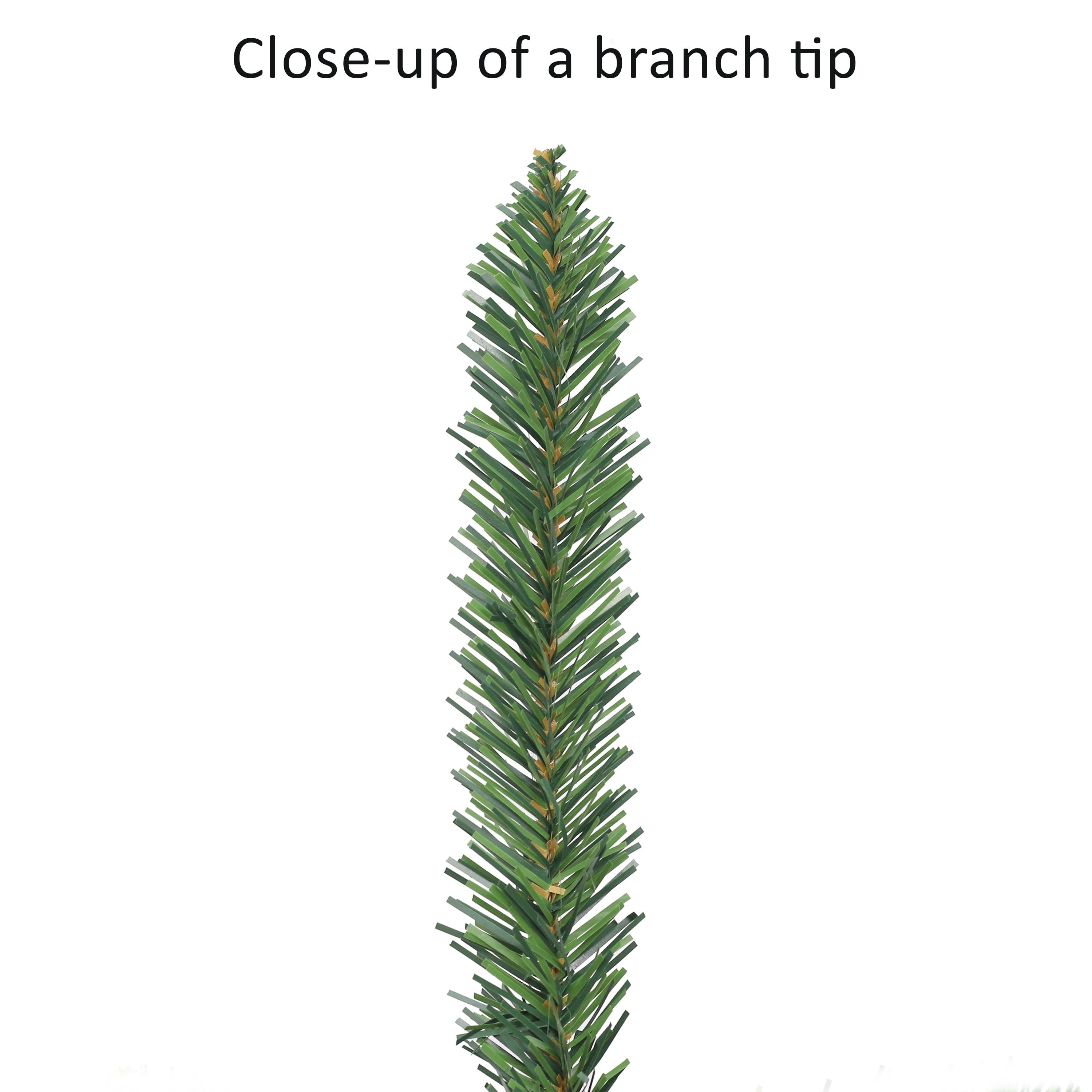 7 ft Pre-Lit Carson Artificial Pine Tree - Image 3