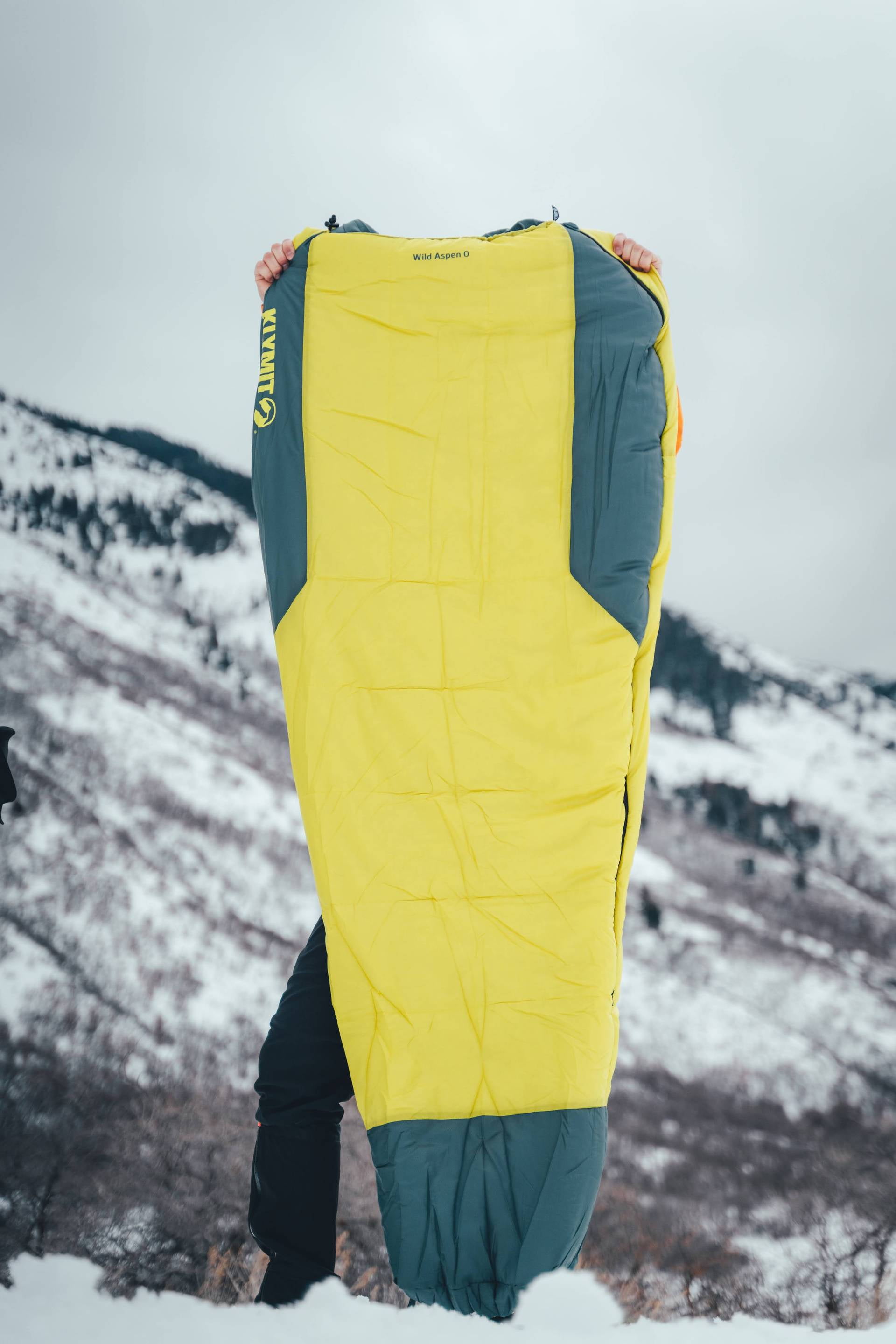 Klymit Wild Aspen 0 Degree Mummy Sleeping Bag, 4-Season Lightweight Water-Repellent Camping & Backpacking Bag, Large - Image 6