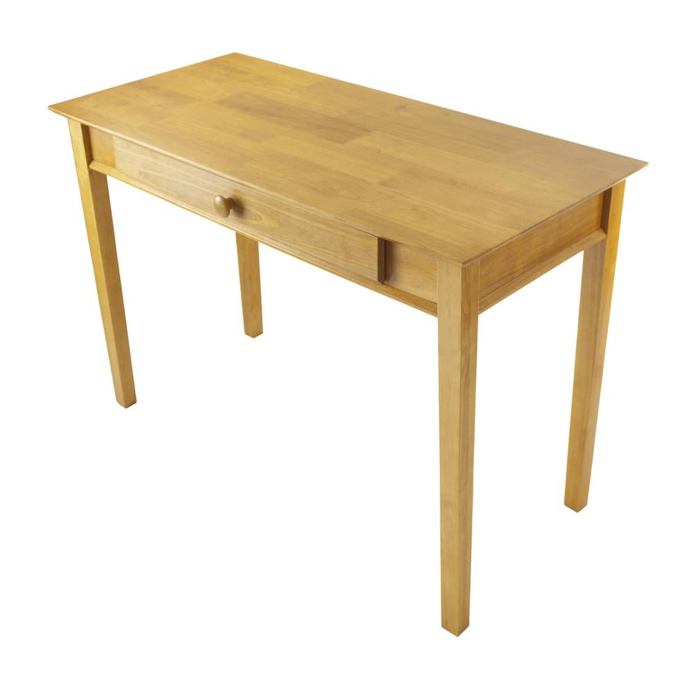 Winsome Wood Studio Home Office Computer Desk, Honey Pine - Image 2