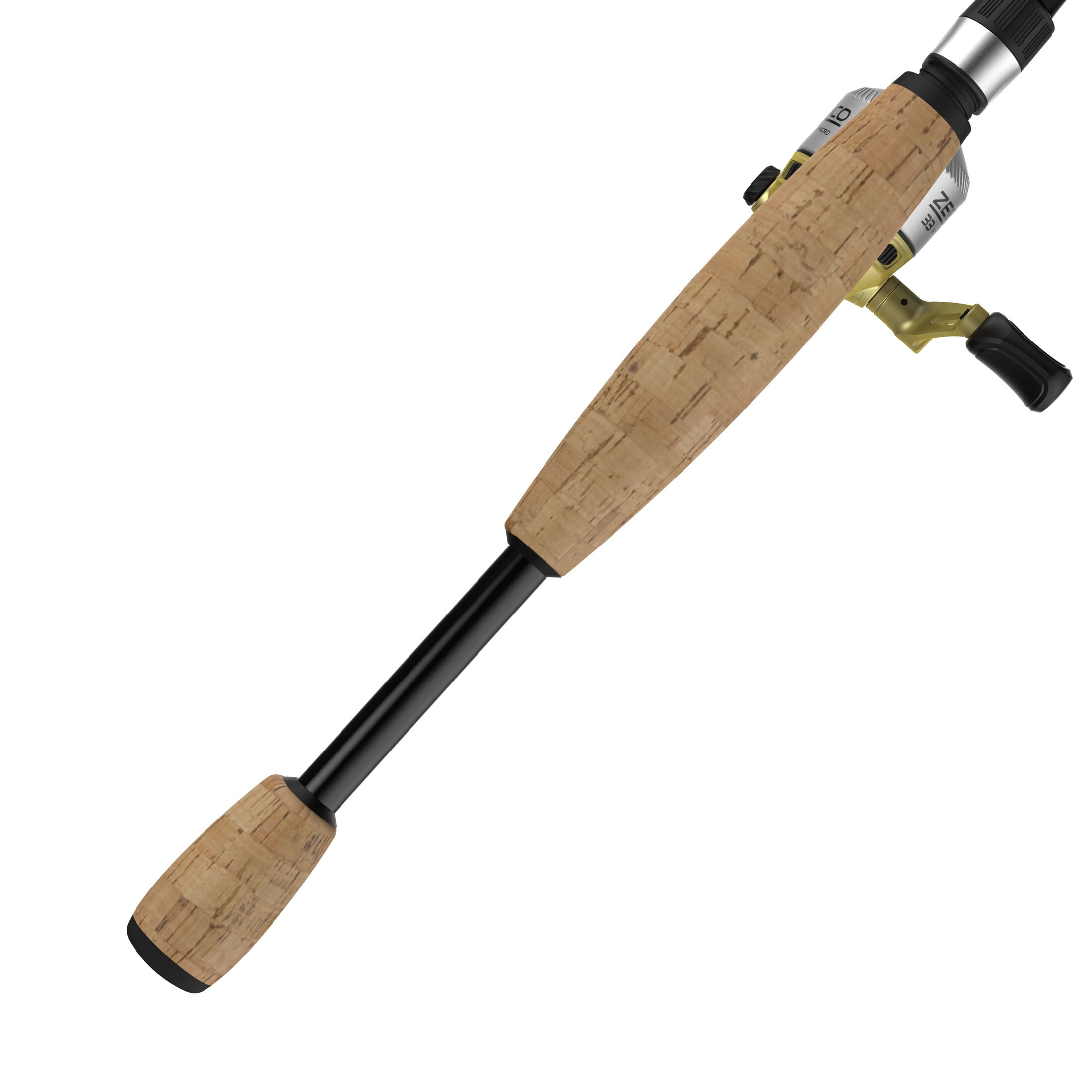 Zebco 33 Gold Micro Trigger Spincast Reel and Fishing Rod Combo, Pre-Spooled 4-Pound Line, Silver/Gold - Image 3