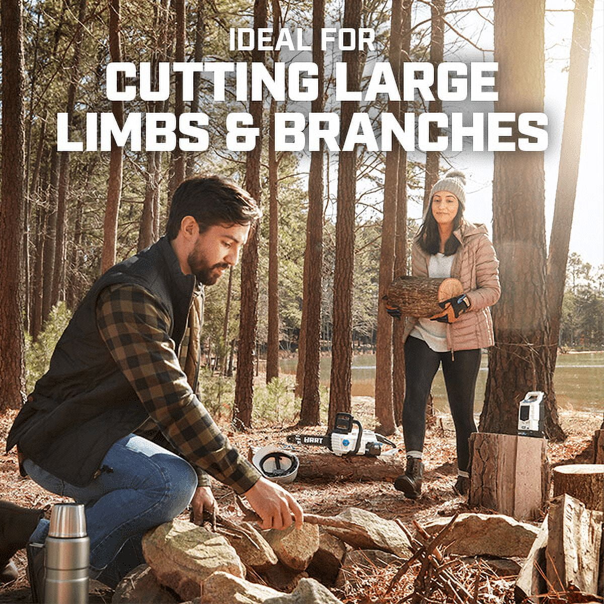 HART 40V Cordless Brushless 14 inch Chainsaw Kit (1) 4.0Ah Lithium-Ion Battery - Image 16