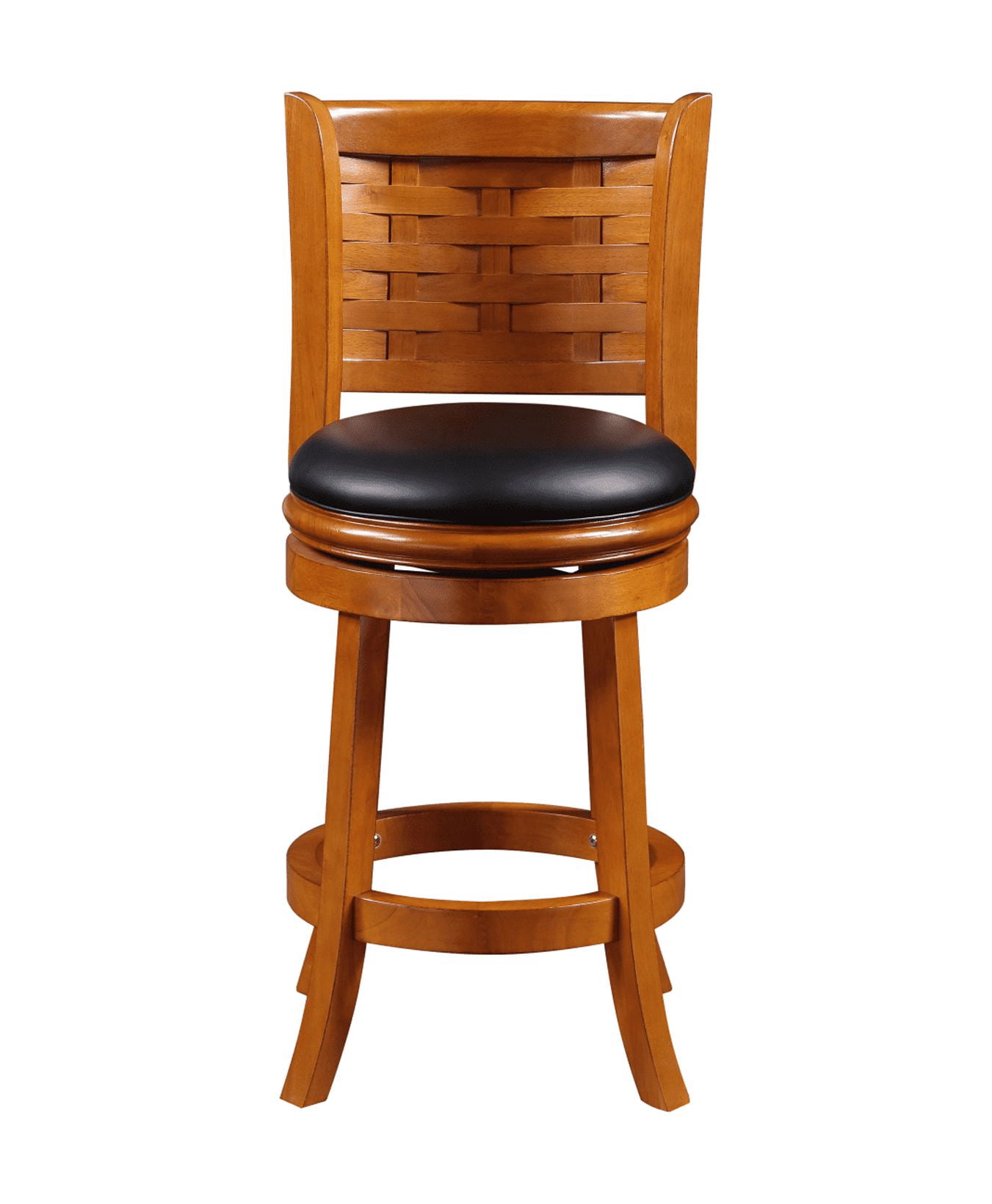 Boraam Sumatra 24" Swivel Counter Stool, Brush Oak - Image 3