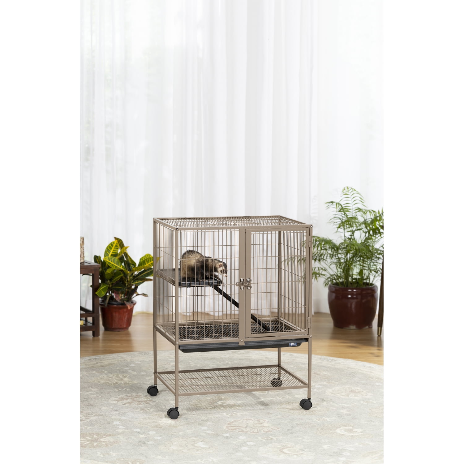 Prevue Pet Products Frisky Ferret Cage with Stand - Image 2