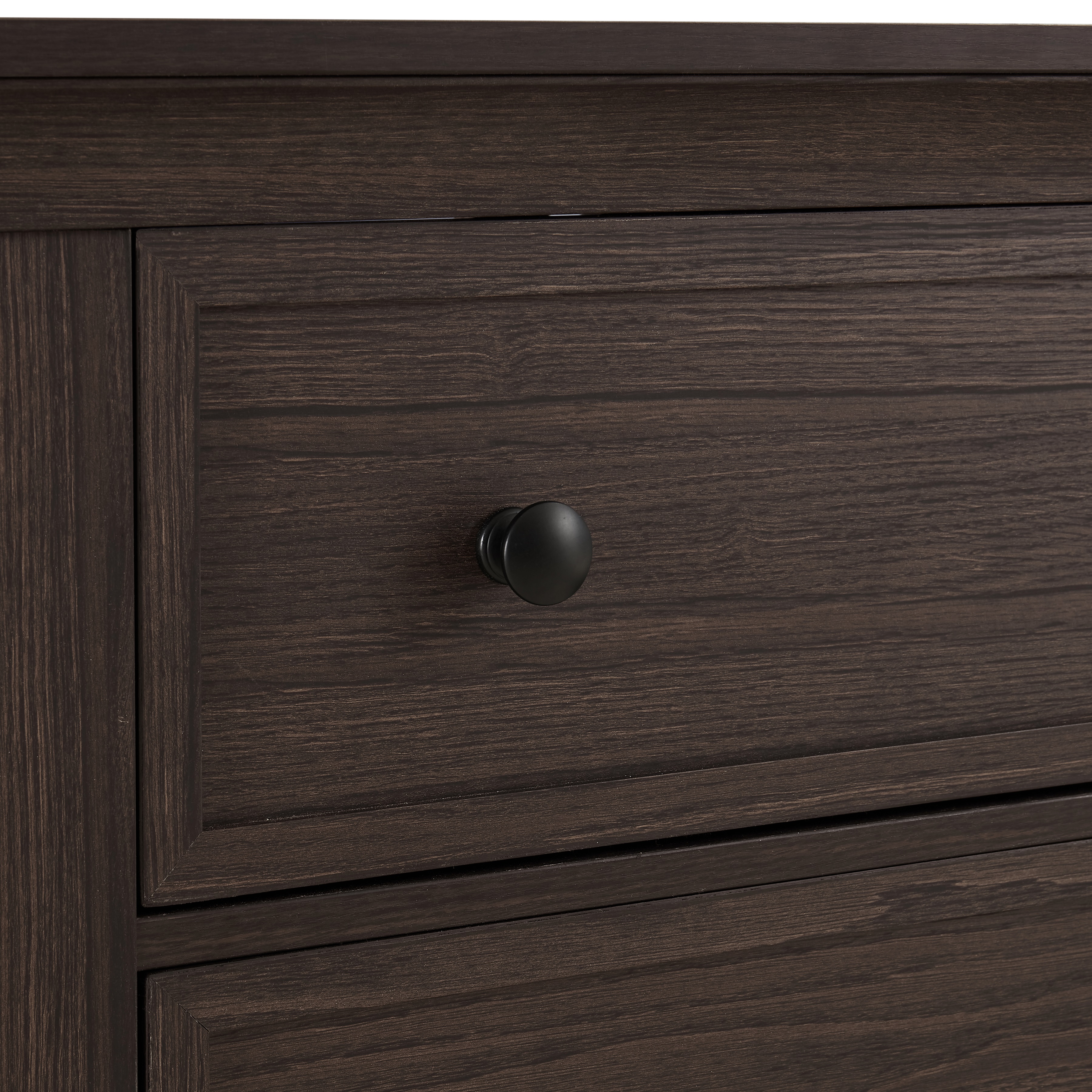 Better Homes & Gardens Canton 3-Drawer Nightstand with USB Port for Bed Room, Tobacco Oak Finish - Image 10