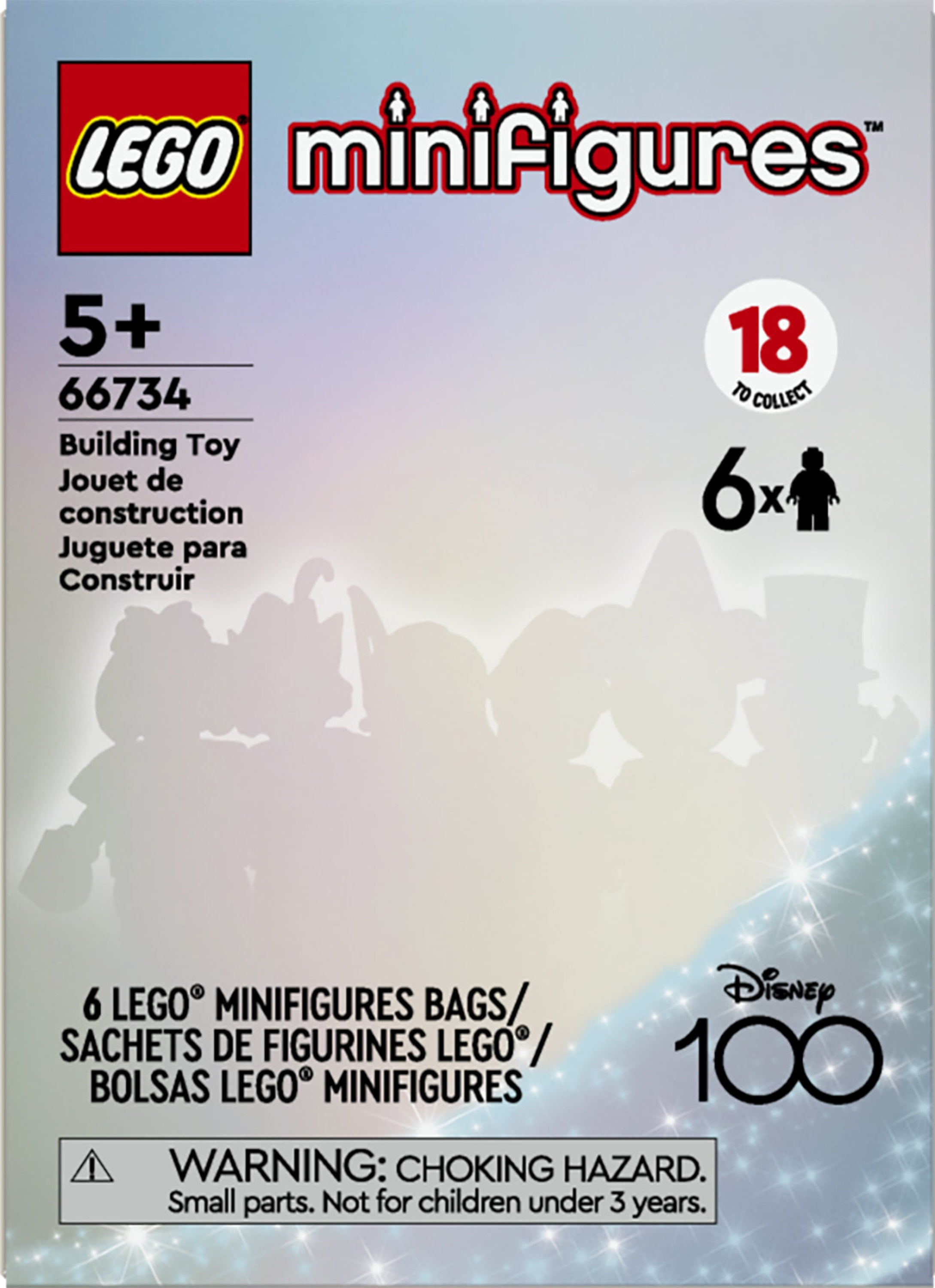 (2 pack) LEGO Minifigures Limited Edition Collectible Figures Plastic Multicolor, 0.243 lb, 6 Count Pack - Image 3