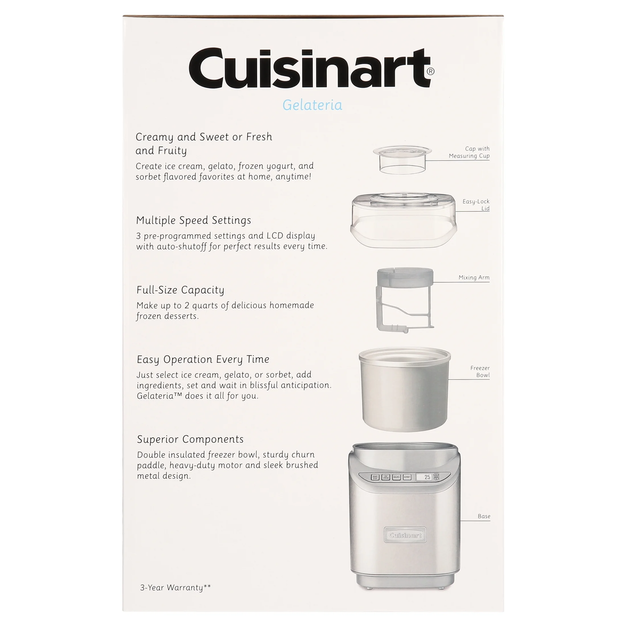 Cuisinart Ice Cream/Yogurt Makers Cool Creations™ Ice Cream Maker - Image 2