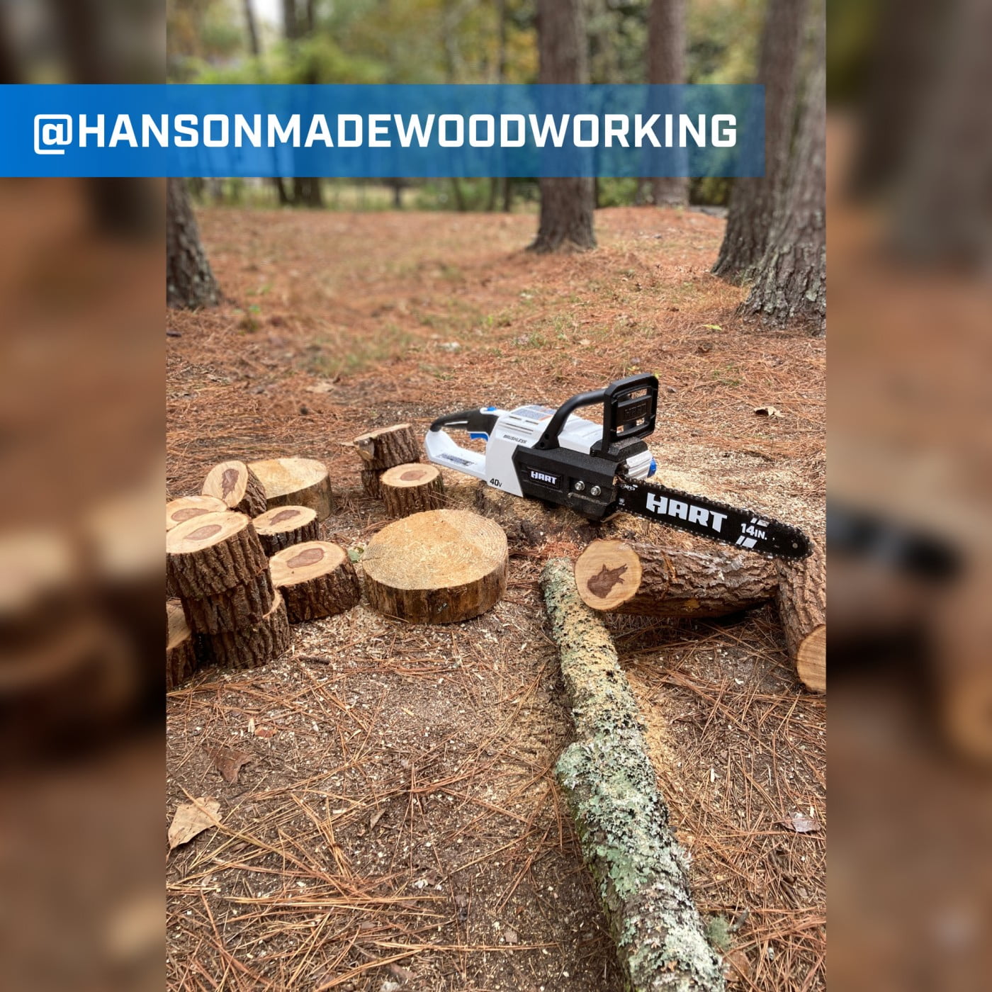 HART 40V Cordless Brushless 14 inch Chainsaw Kit (1) 4.0Ah Lithium-Ion Battery - Image 13